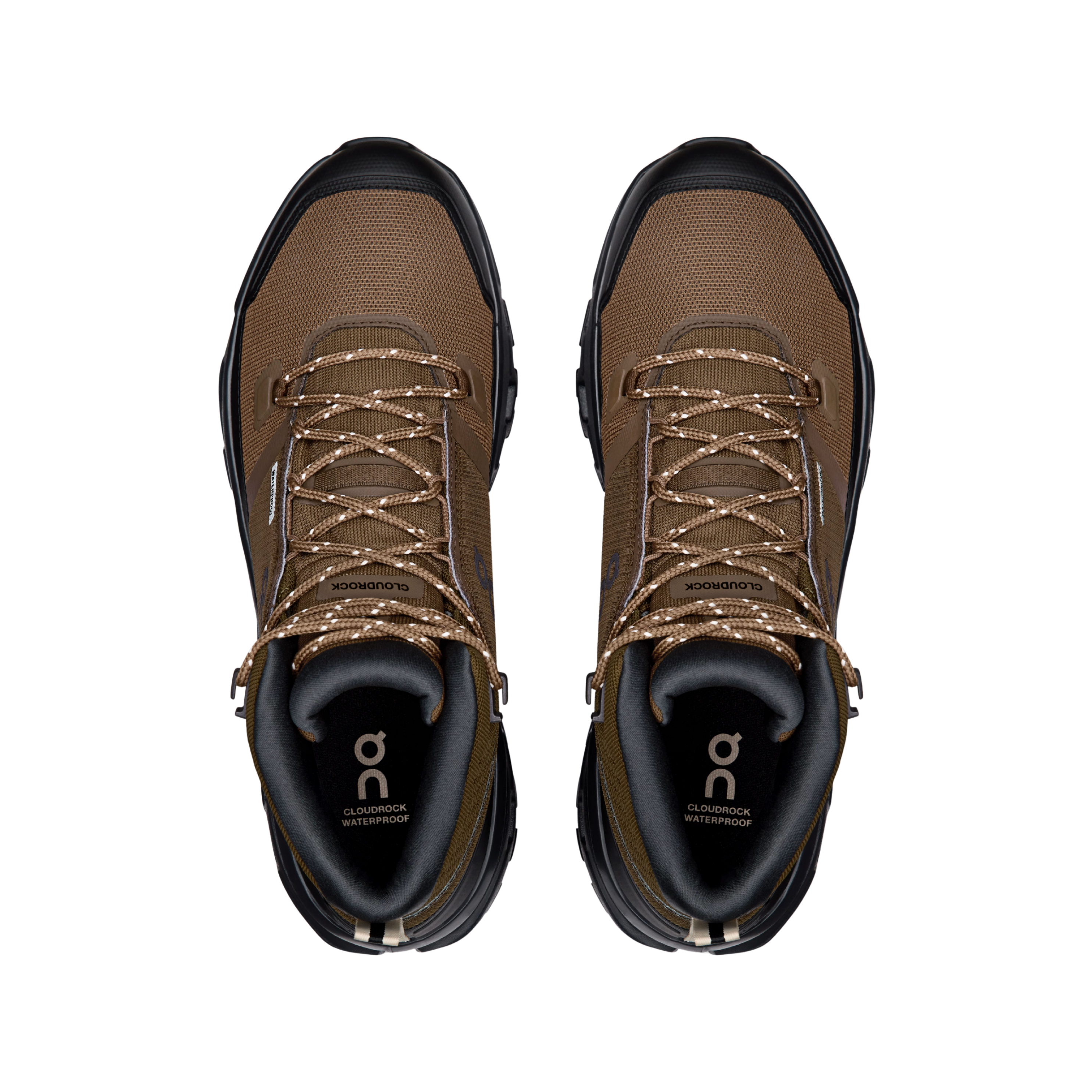 ON Men Cloudrock Mid WP - Earth Black