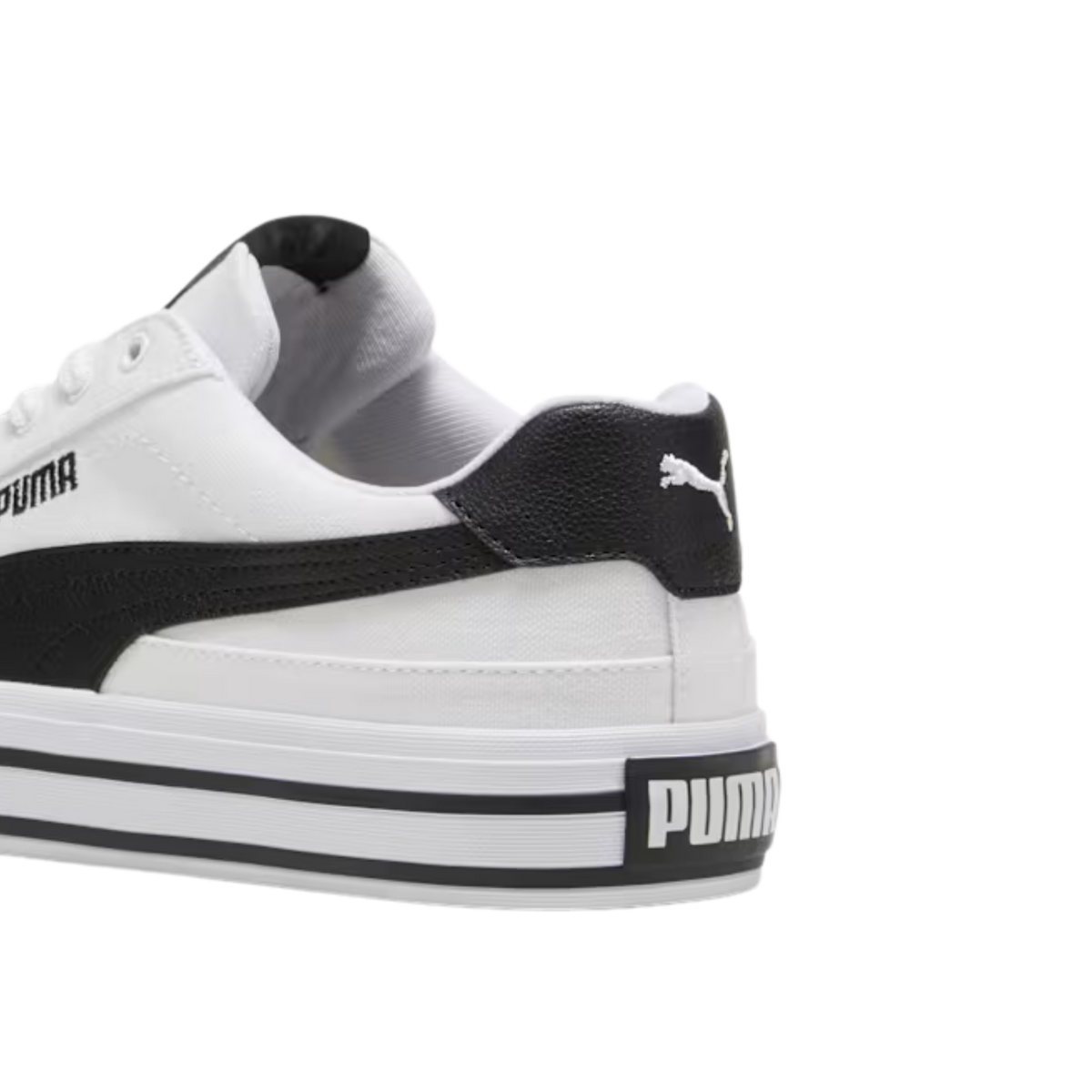 Puma Men Court Classic Vulcanized Formstrip Sneakers - White Black