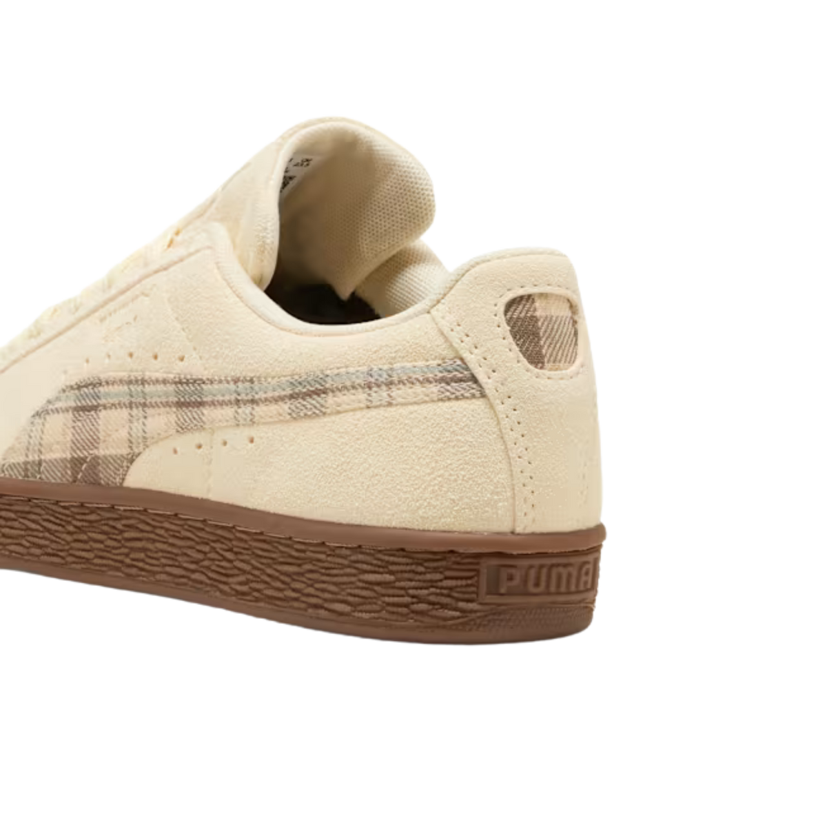 Puma Men Suede Patch Sneakers - Buttercream
