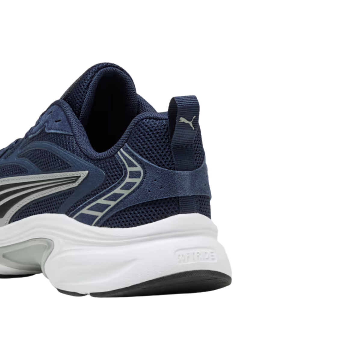 Puma Men Softride Escalate Sneakers - Navy Gray Echo White Black
