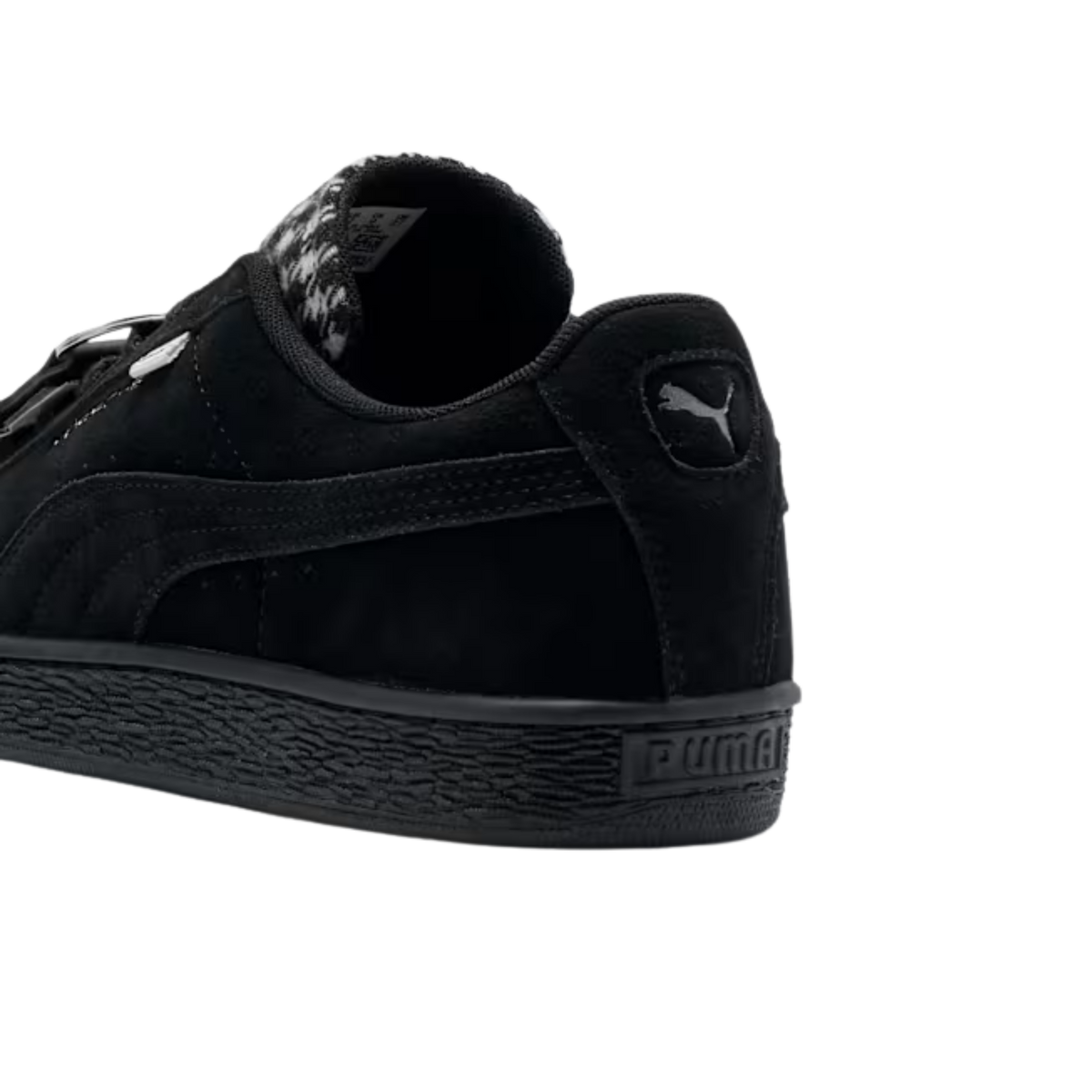 Puma Men Porsche Legacy Suede Classic Pepita Sneakers - Black White
