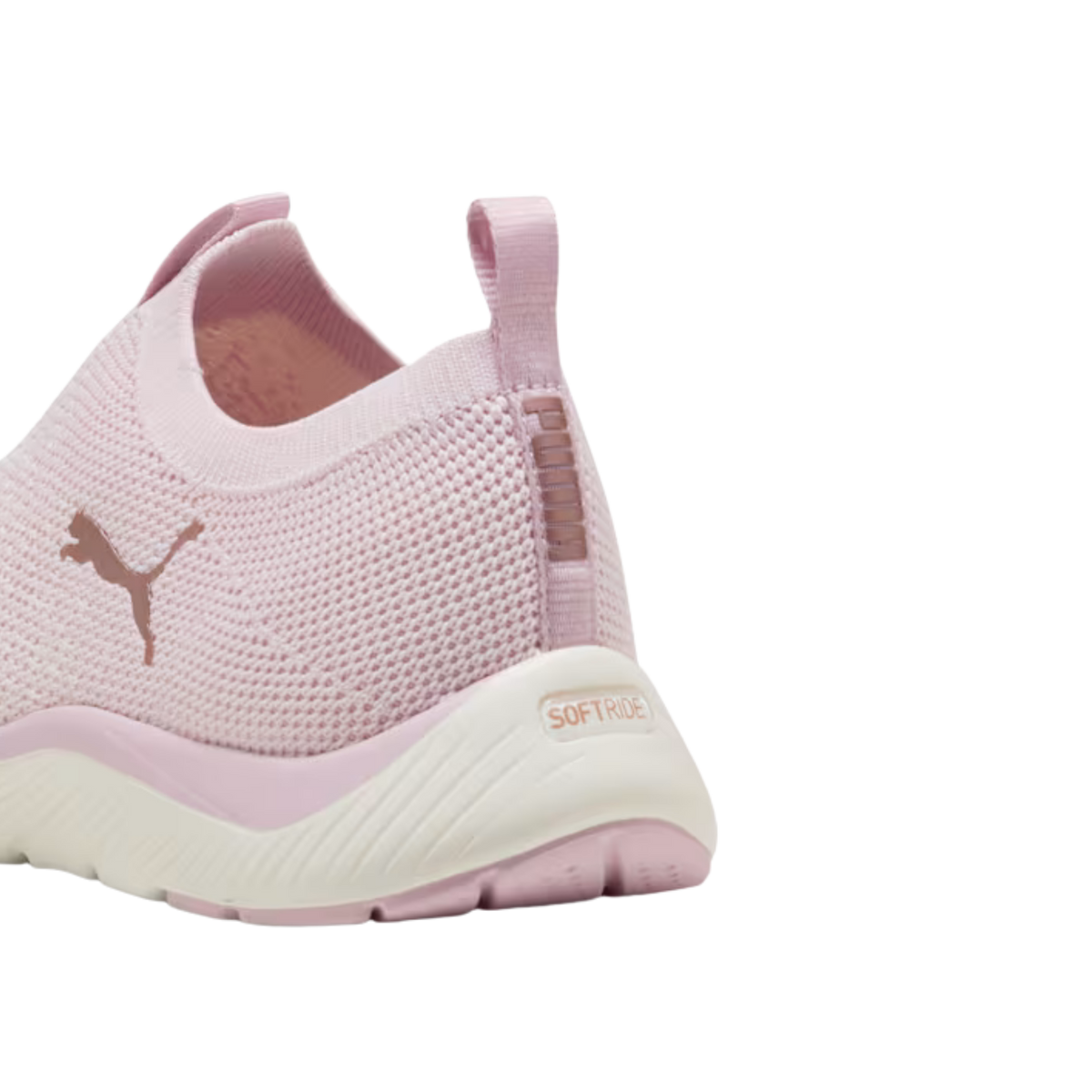 Puma Women Softride Remi Slip On Knit - Rose Mauve Warm White Rose Gold