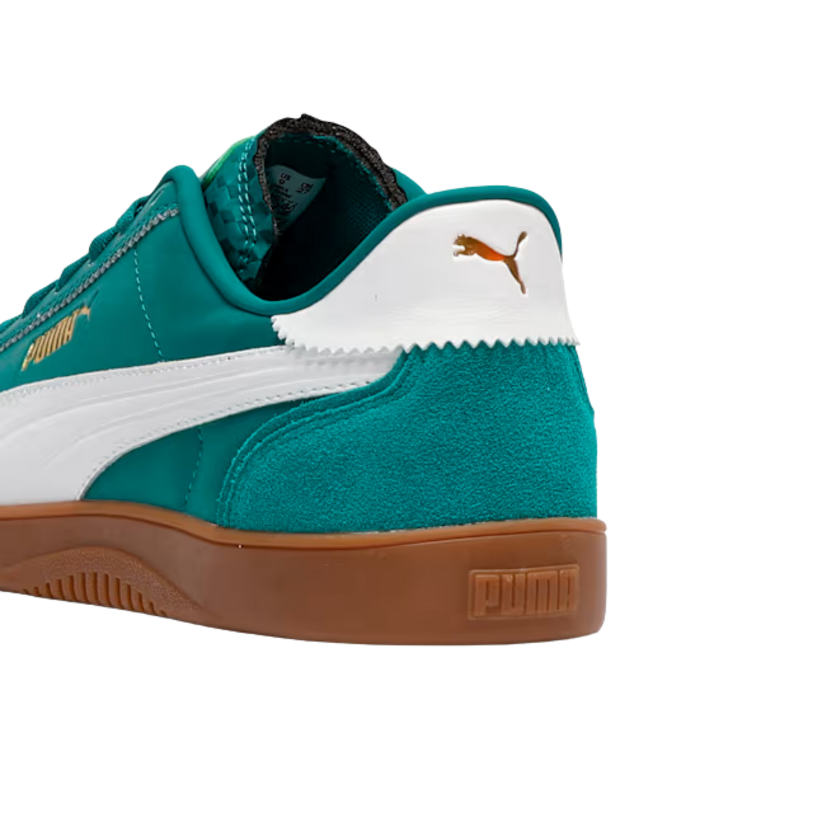 Puma Men Club 5v5 Lux Sneakers - Wild Green White Gold