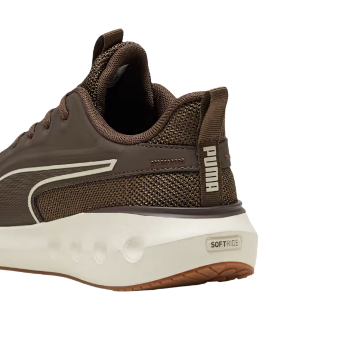Puma Men Softride Carson Lace Up Sneakers - Chocolate Alpine Snow Gum