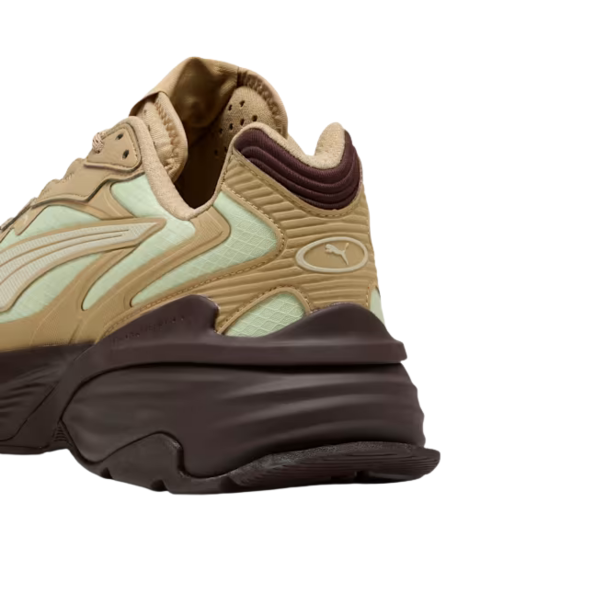Puma Men Fade Ripstop Sneakers - Sand Dune Apple Spritz Chocolate Brown