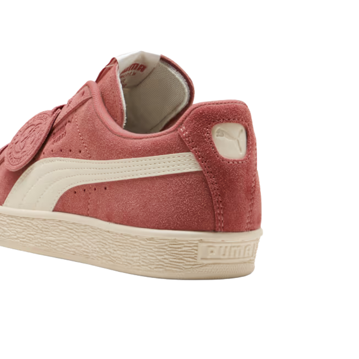Puma Men Suede Charles F Stead Sneakers - Deeva Peach Alpine Snow