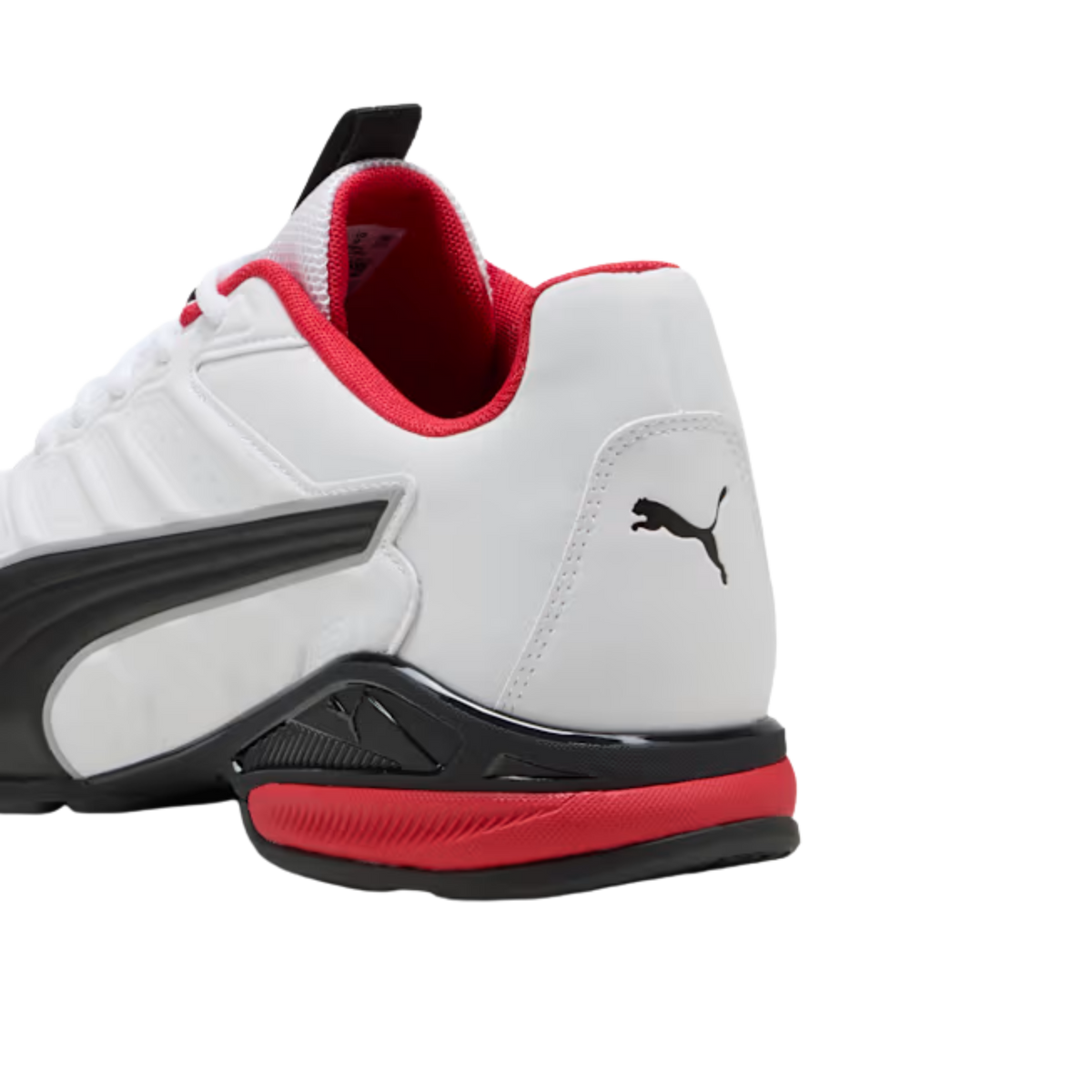 Puma Men Electro SL Sneakers - White Black For All Time Red