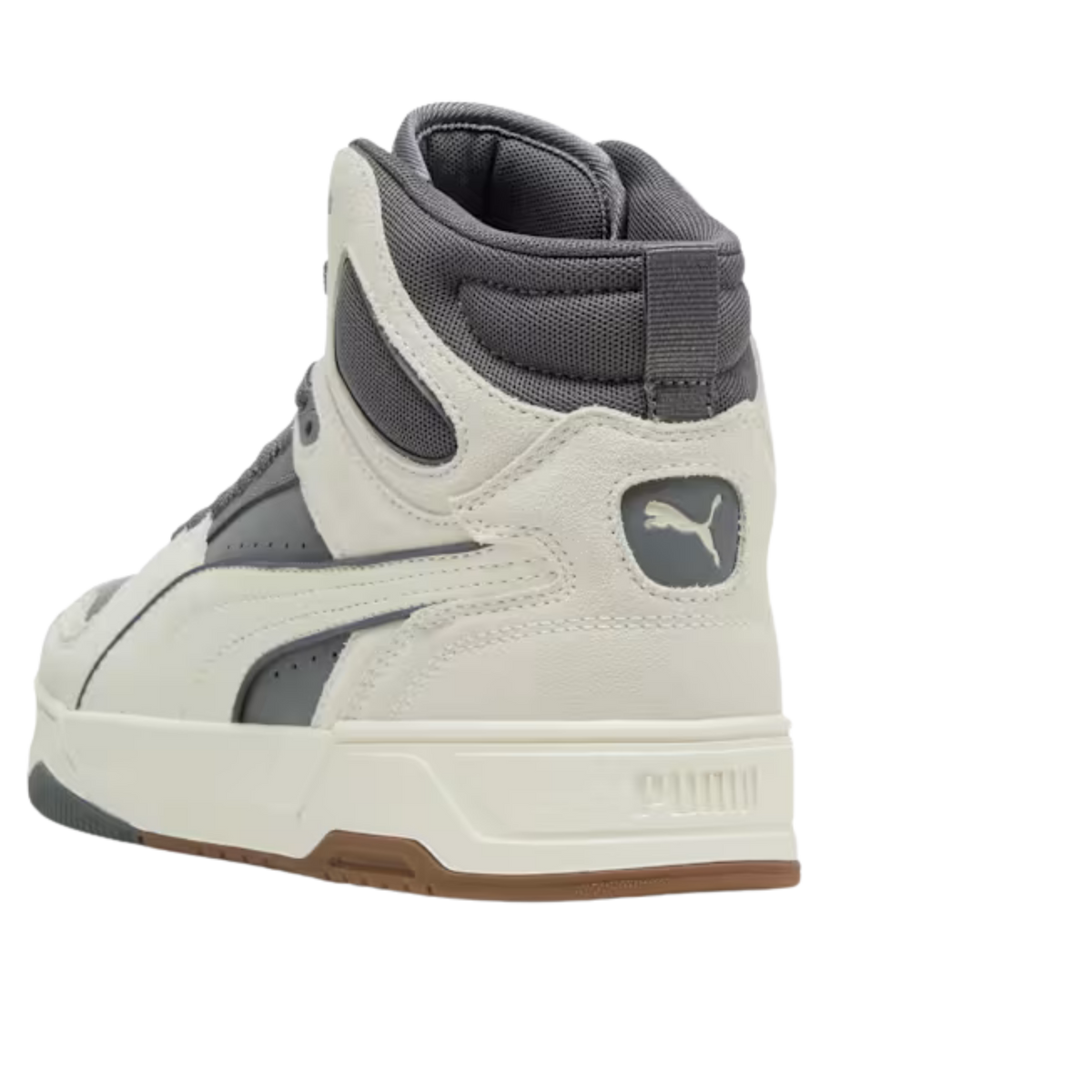 Puma Men Rebound Break Mid Sneakers - Cool Dark Gray Vapor Gray Gum