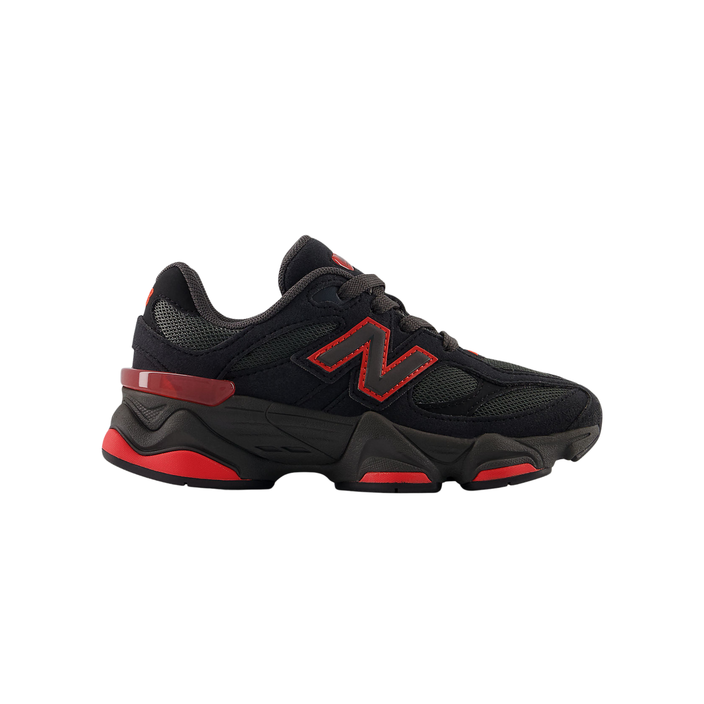 New Balance Kids 9060 - Black Cement True Red