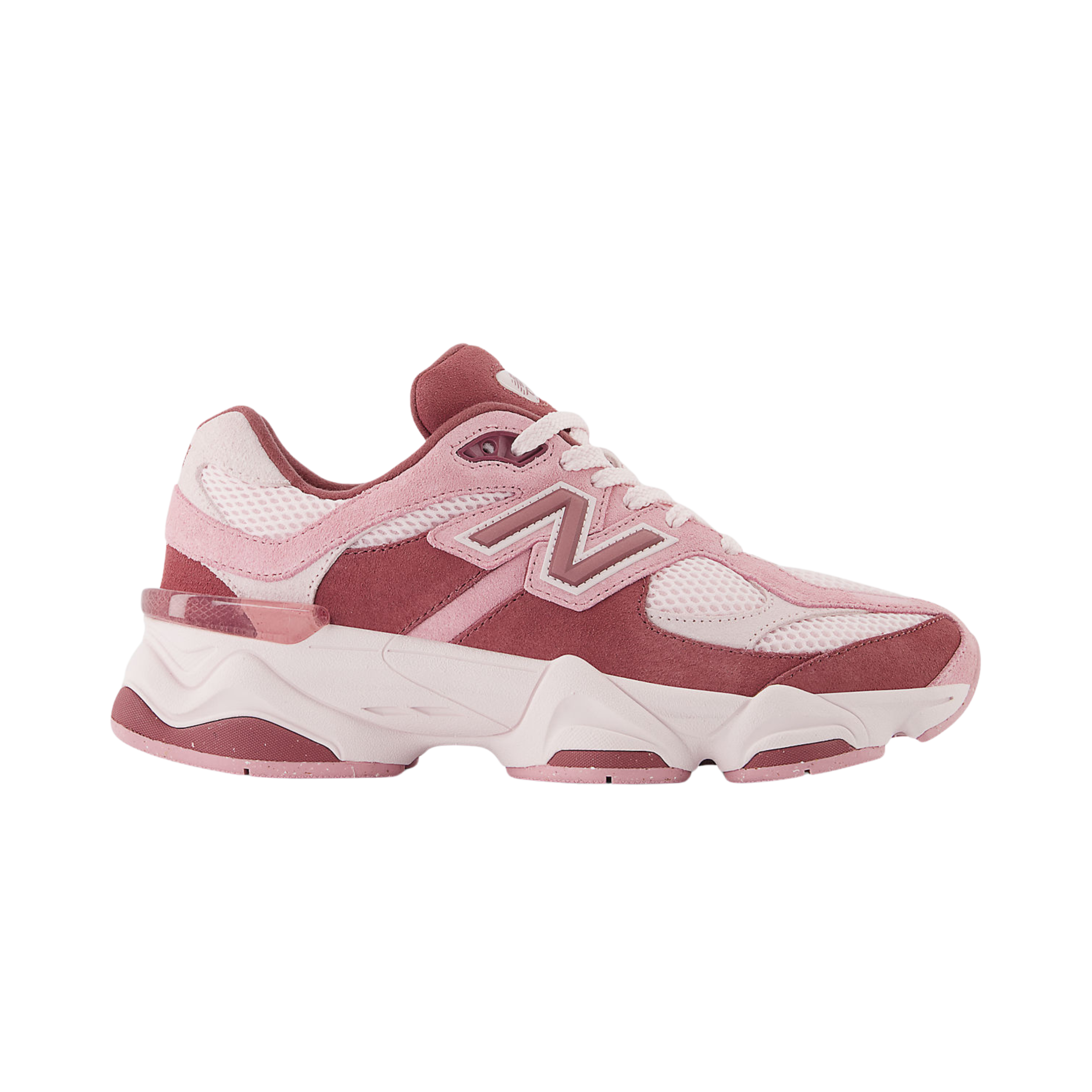 New Balance Big Kids 9060 - Pink Granite Washed Burgundy