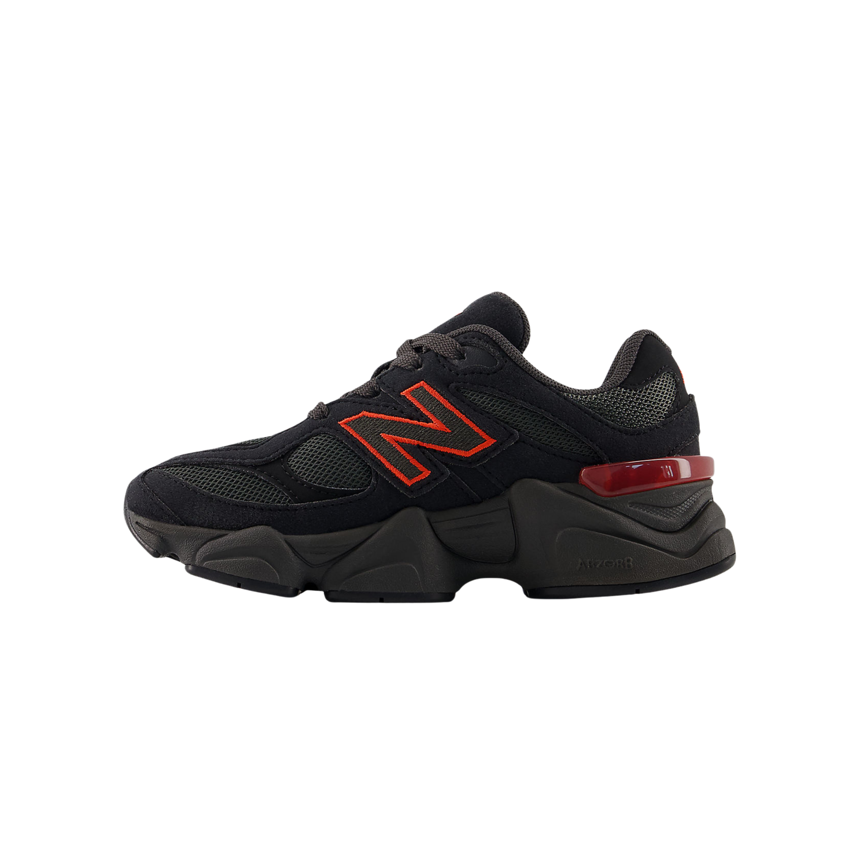 New Balance Kids 9060 - Black Cement True Red