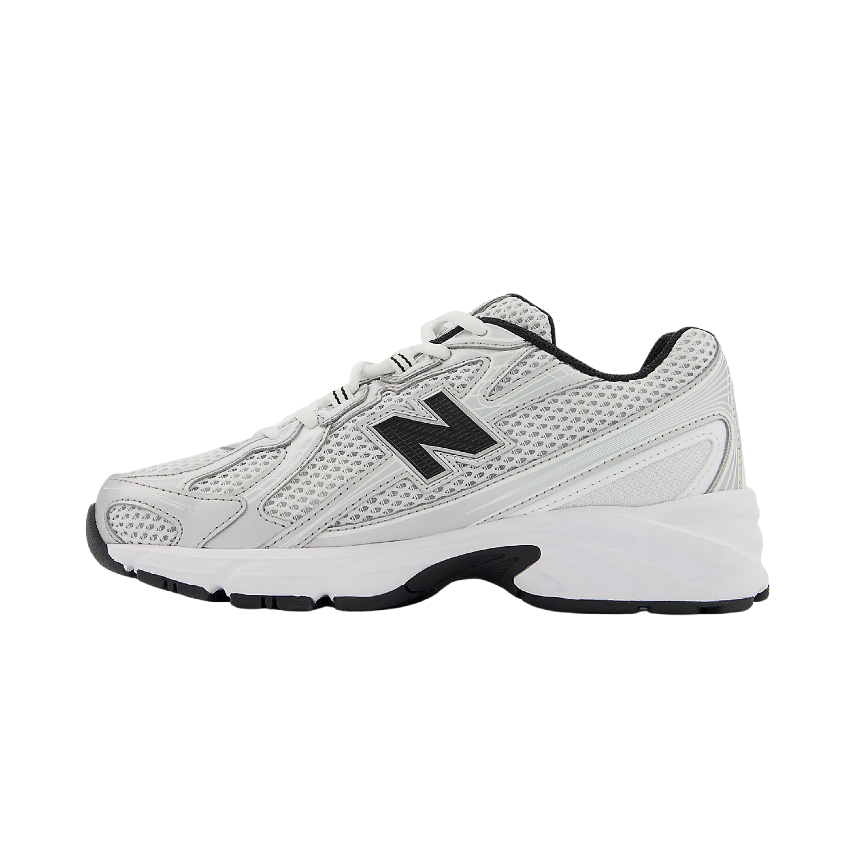 New Balance Big Kids 740 - Silver Metallic Black