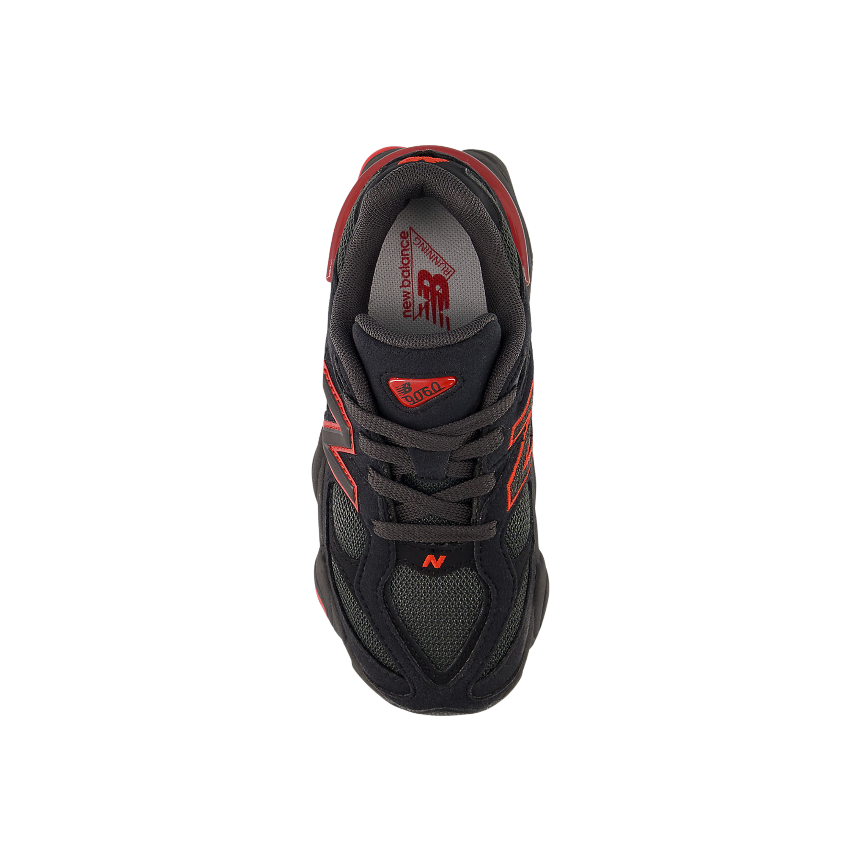 New Balance Kids 9060 - Black Cement True Red