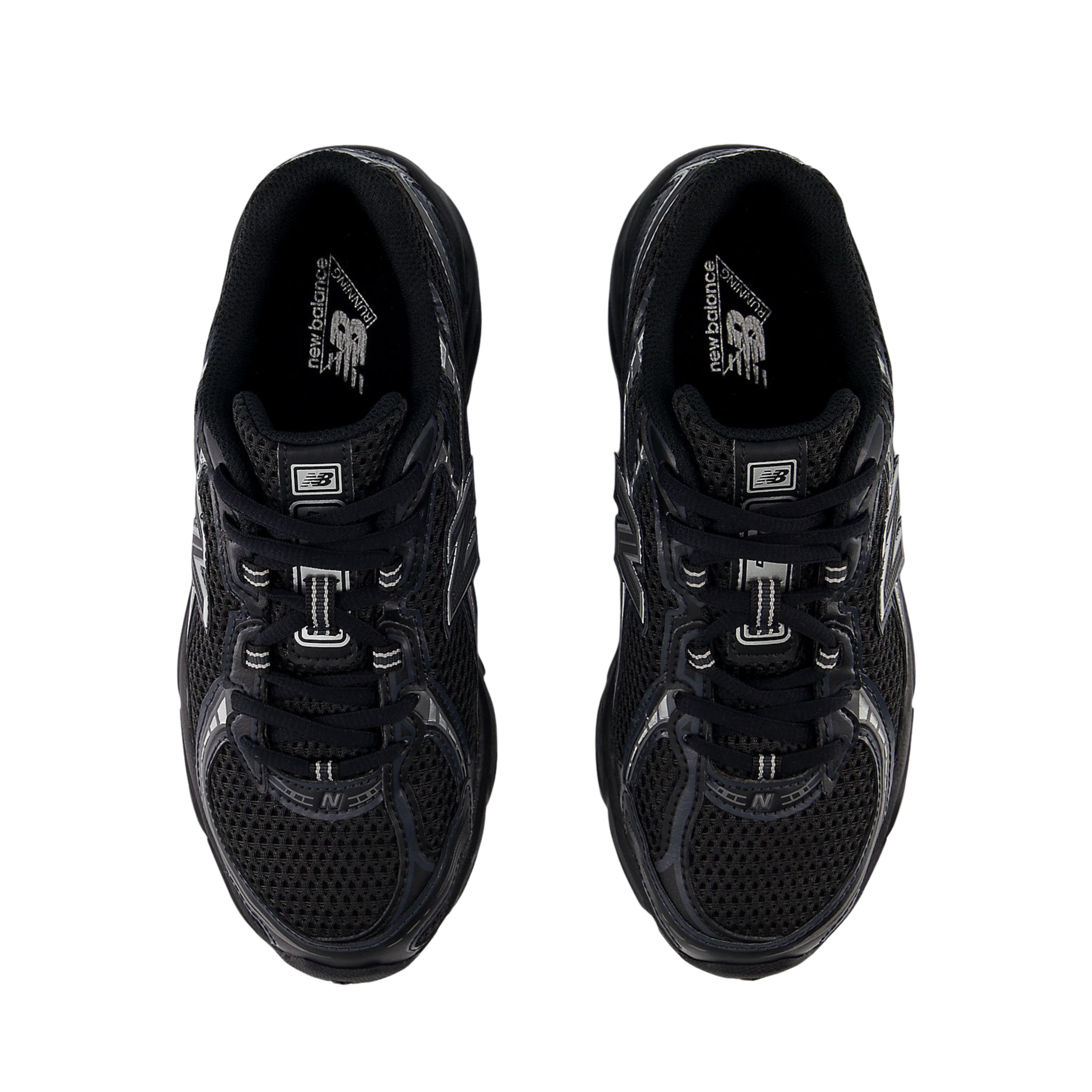 New Balance Big Kids 740 - Black Silver Metallic