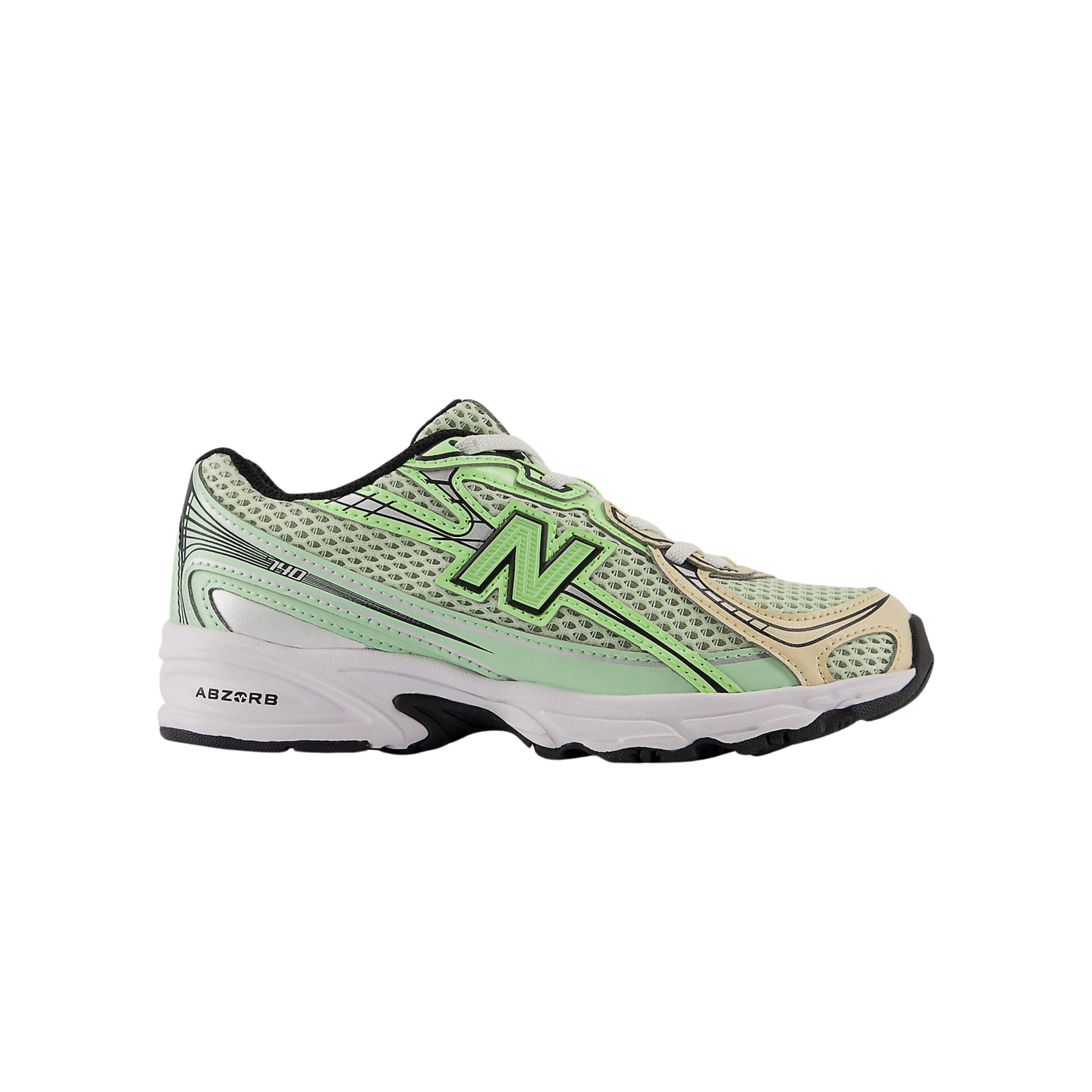New Balance Kids 740 - Mint Flash Ash Wood Lab Green