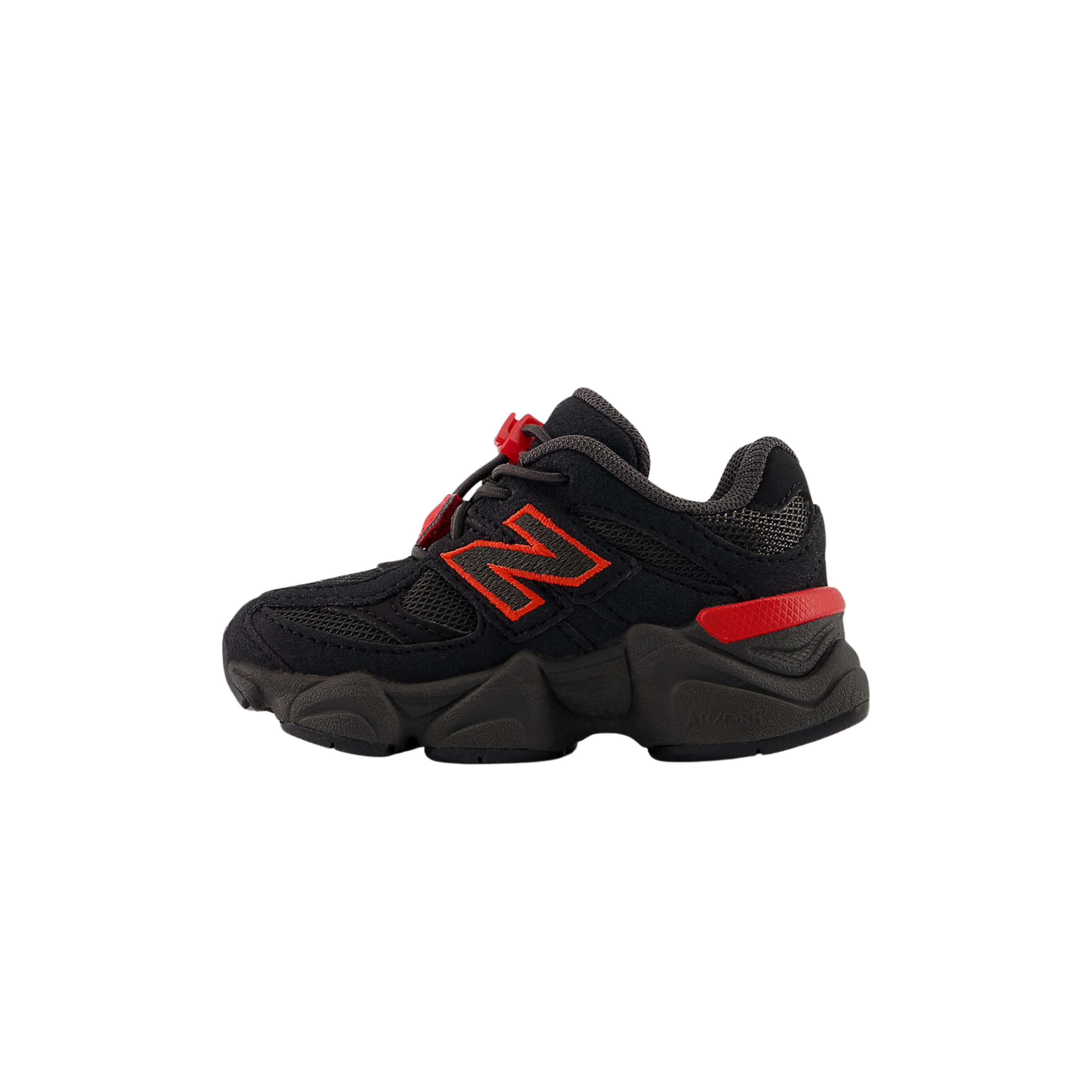 New Balance Toddler 9060 - Black Cement True Red