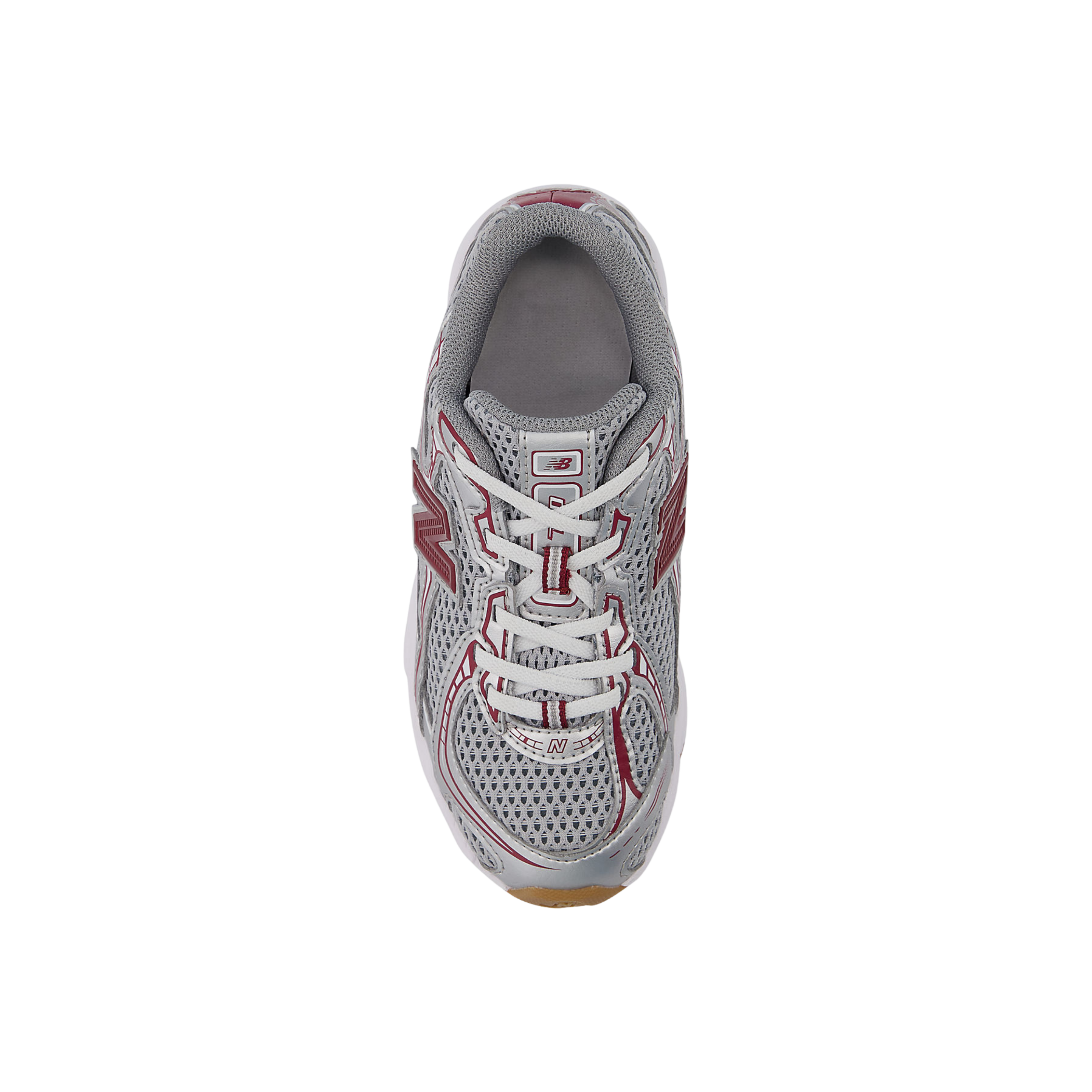 New Balance Kids 740 - Silver Metalic Monarch Burgundy