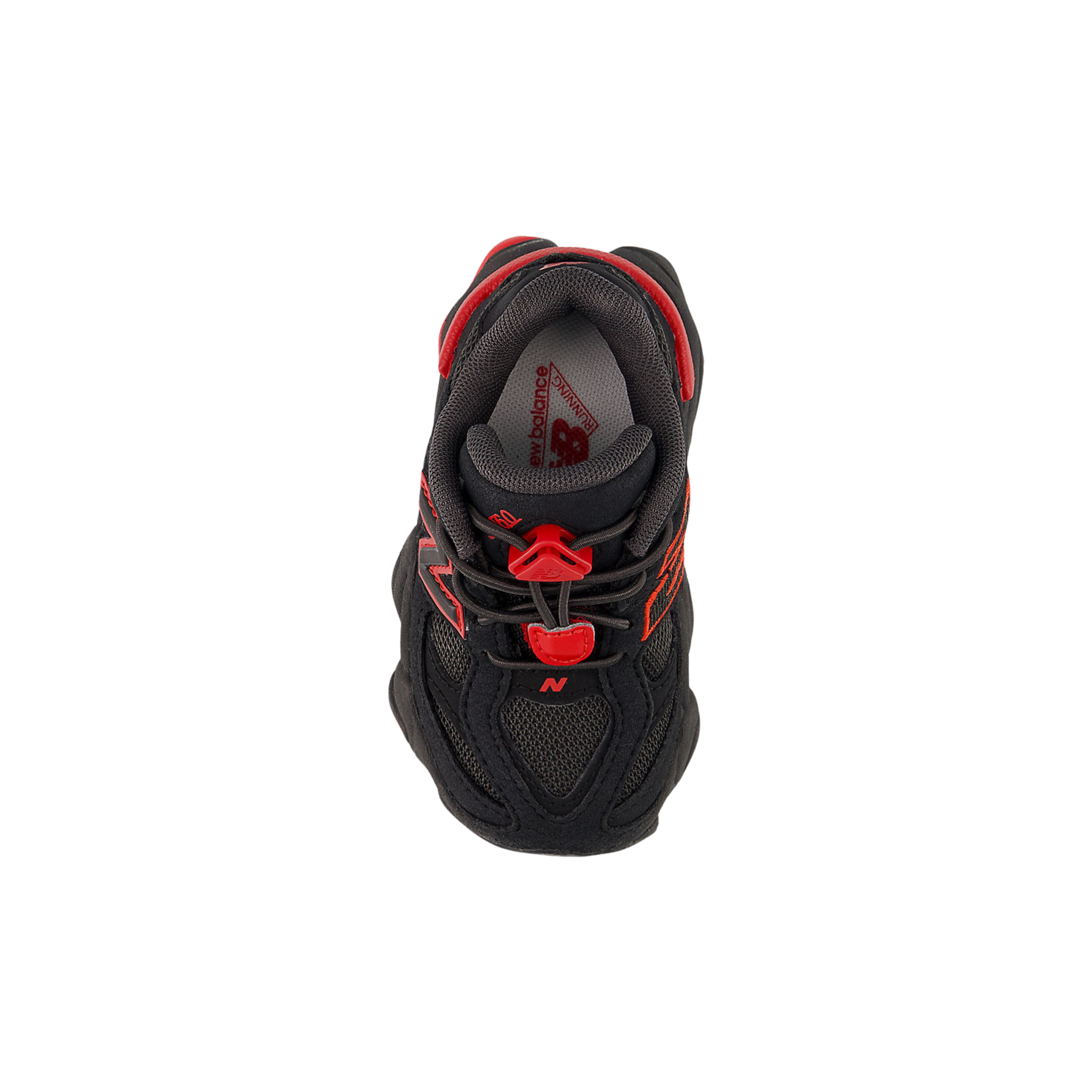 New Balance Toddler 9060 - Black Cement True Red