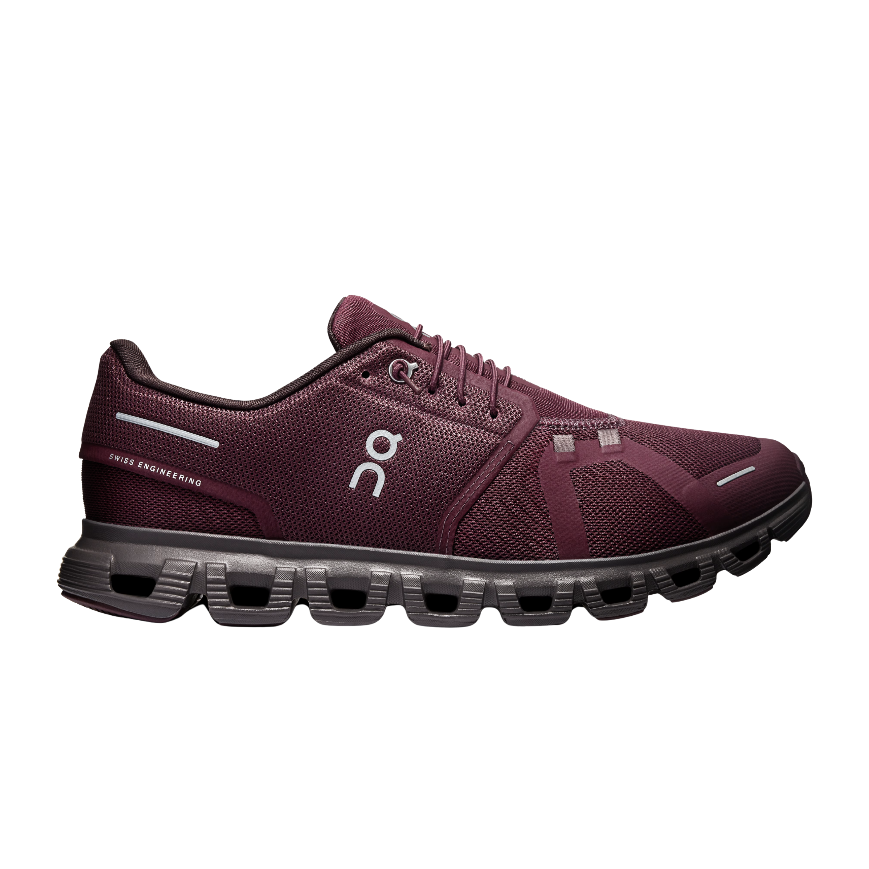 ON Men Cloud 6 - Mulberry Pebble