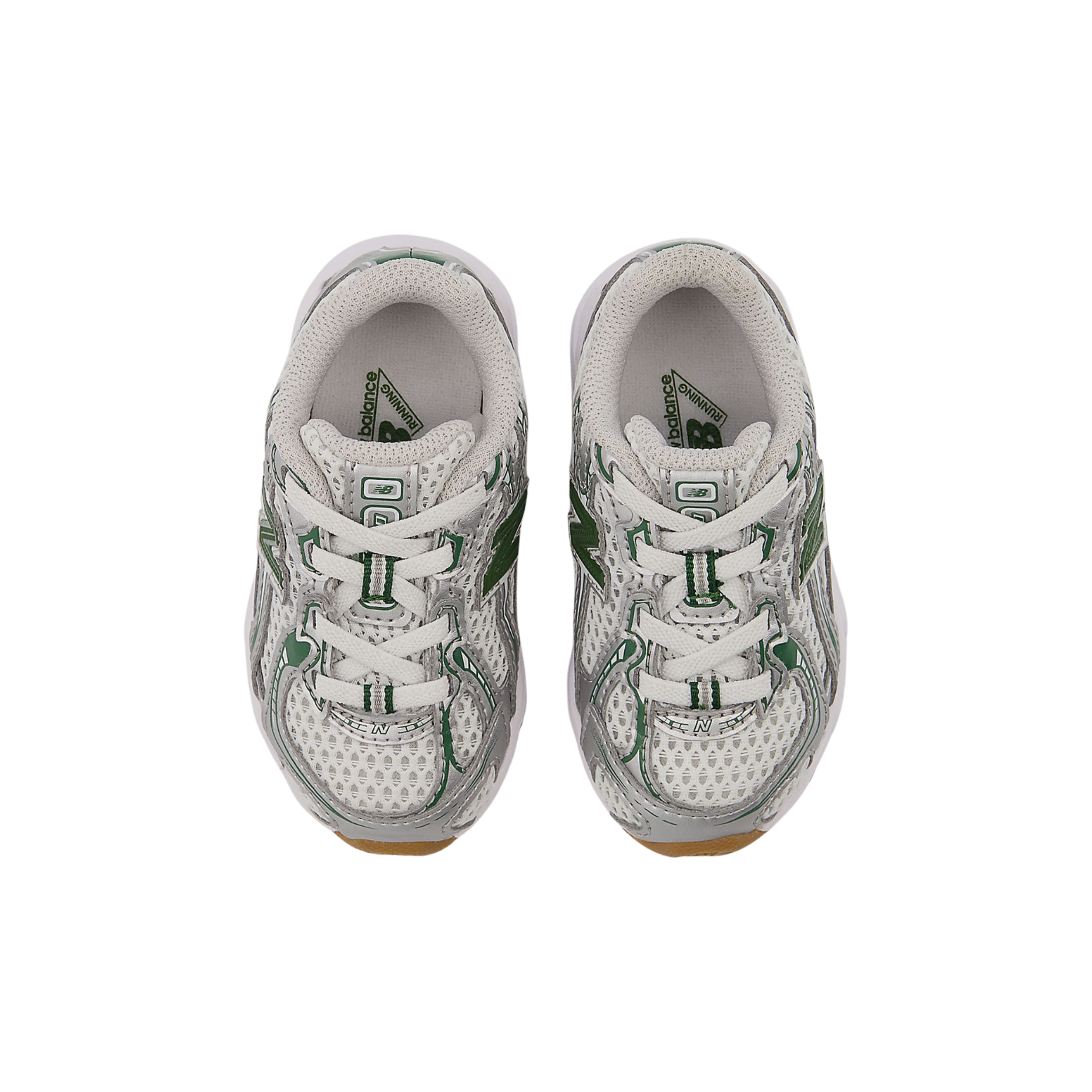 New Balance Toddler 740 - Silver Metalic Dark Alpine Green