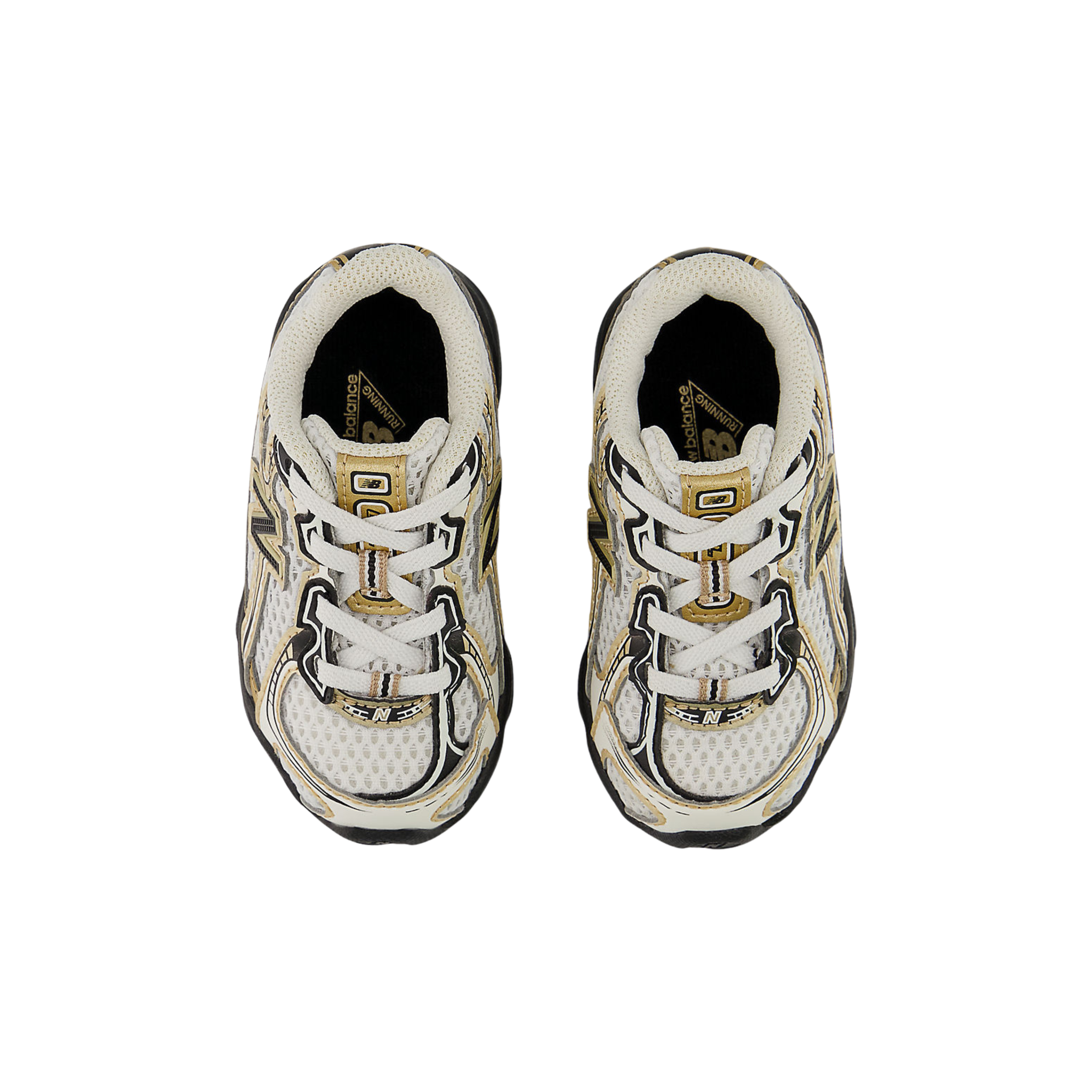 New Balance Toddler 740 - Sea Salt Black Gold