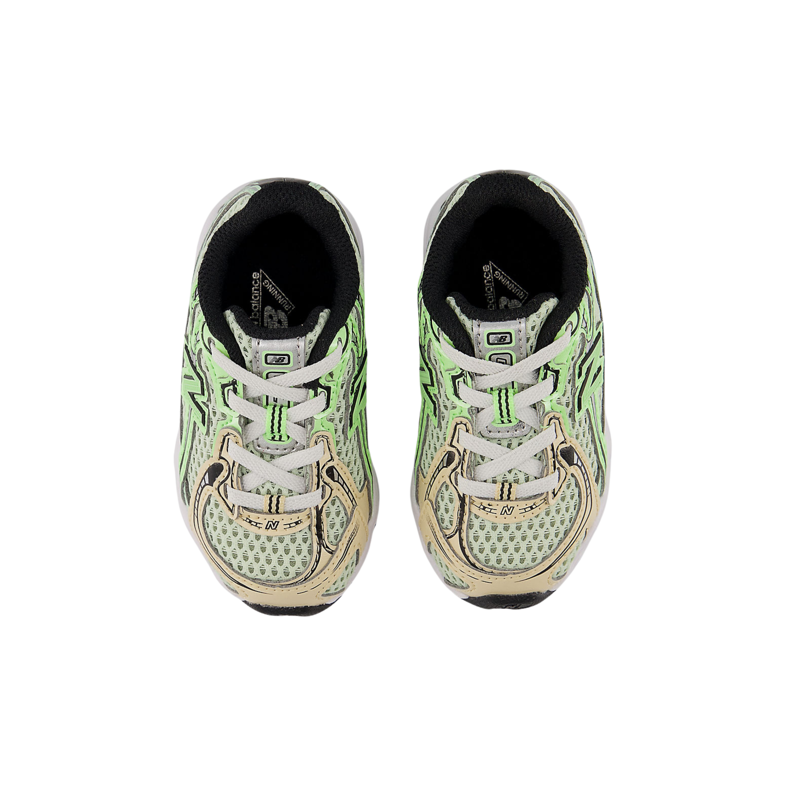 New Balance Toddler 740 - Mint Flash Ash Wood Lab Green