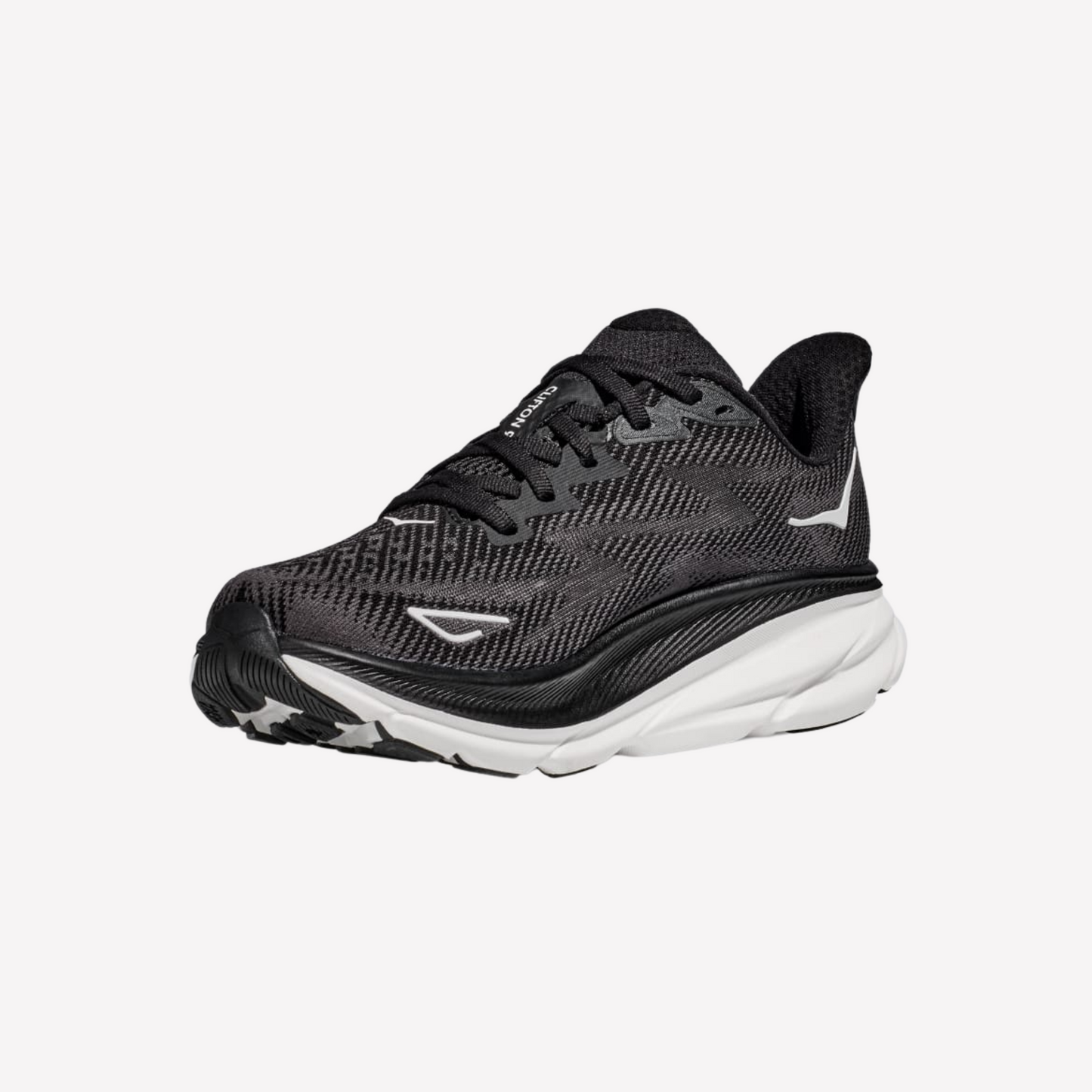 Hoka Women Clifton 9 - Black White
