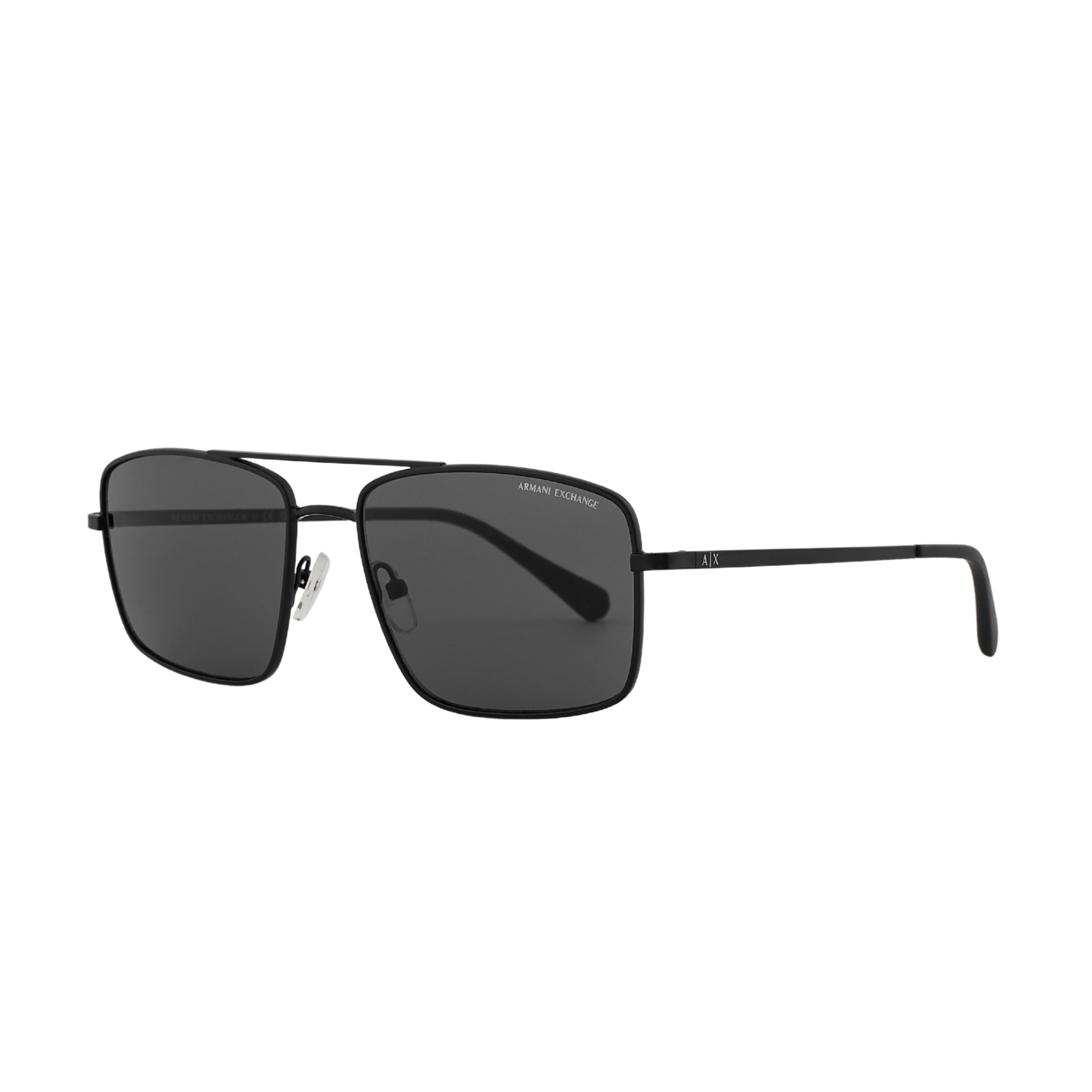 ARMANI EXCHANGE Men Aviator Sunglasses - Black