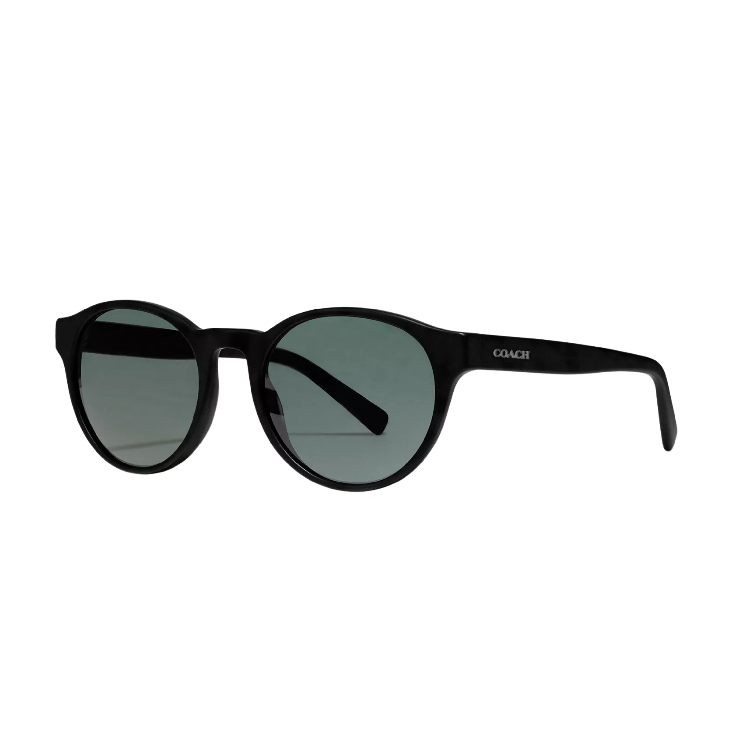 COACH Men Wythe Round Sunglasses - Black