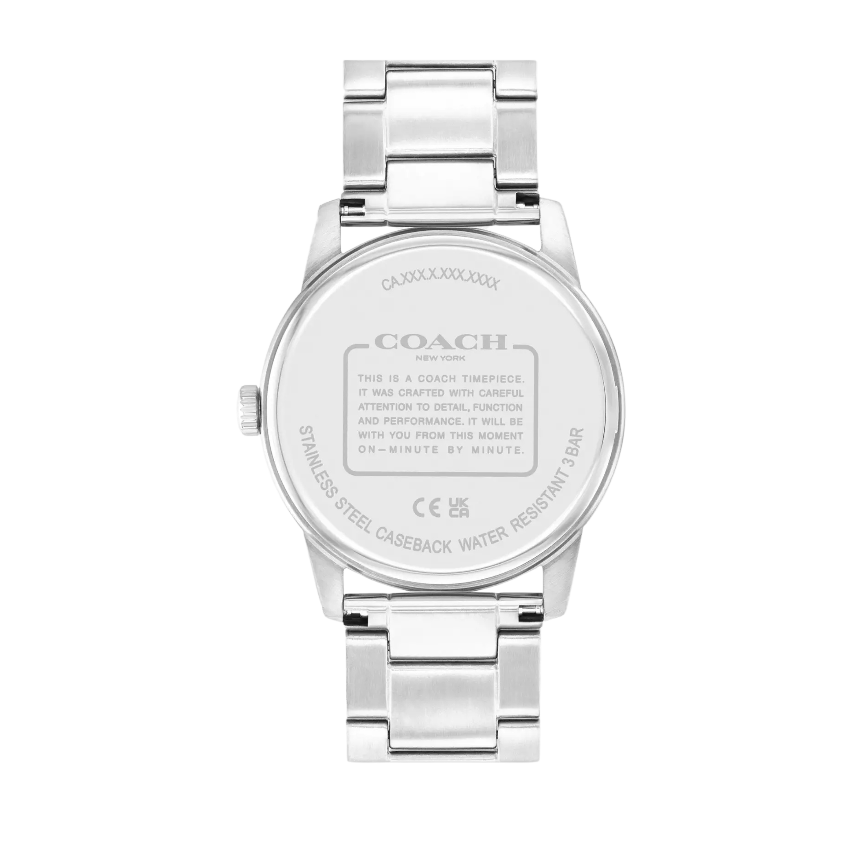COACH Men Keane Watch 39 Mm - Stainless Steel