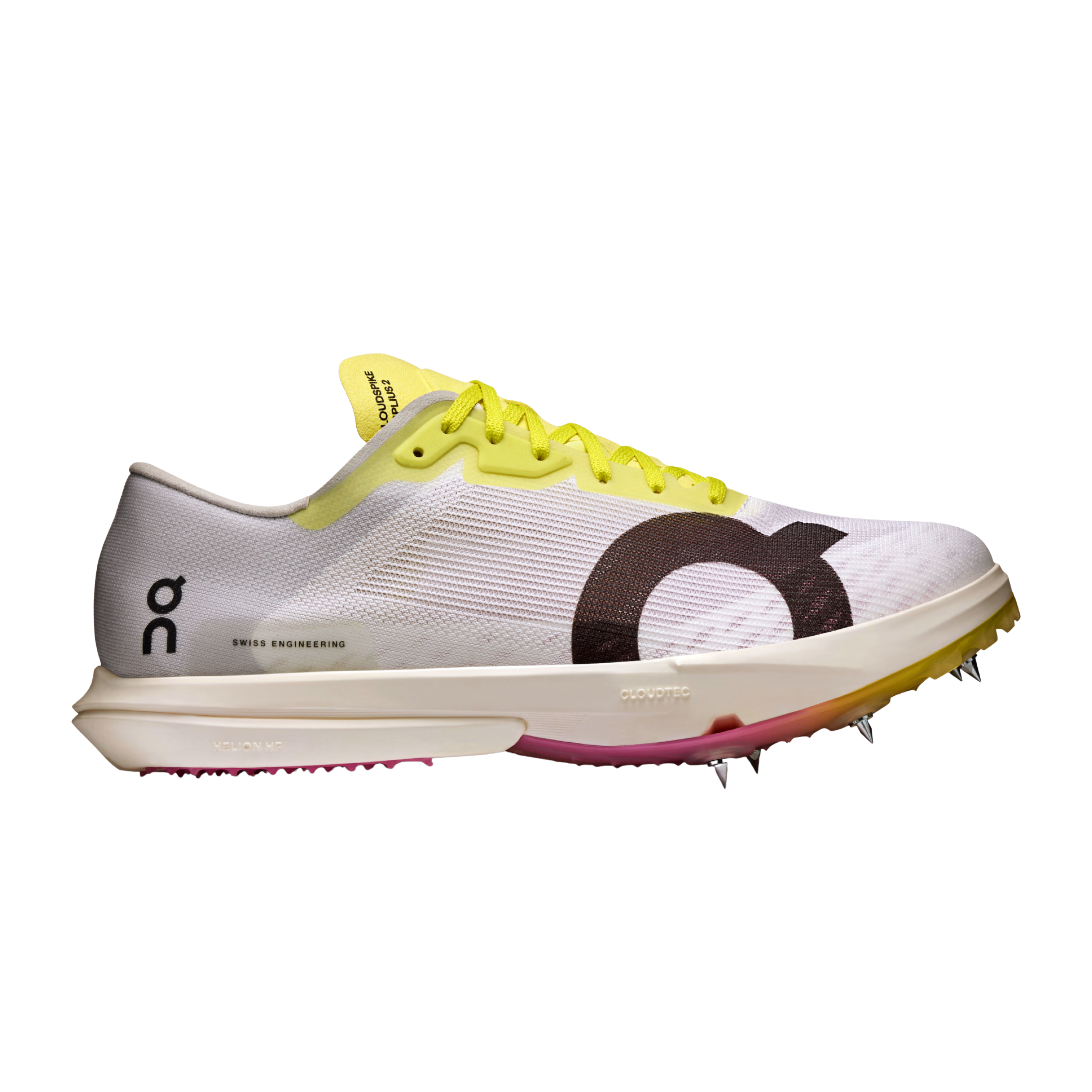 ON Women Cloudspike Amplius 2 - White Raspberry