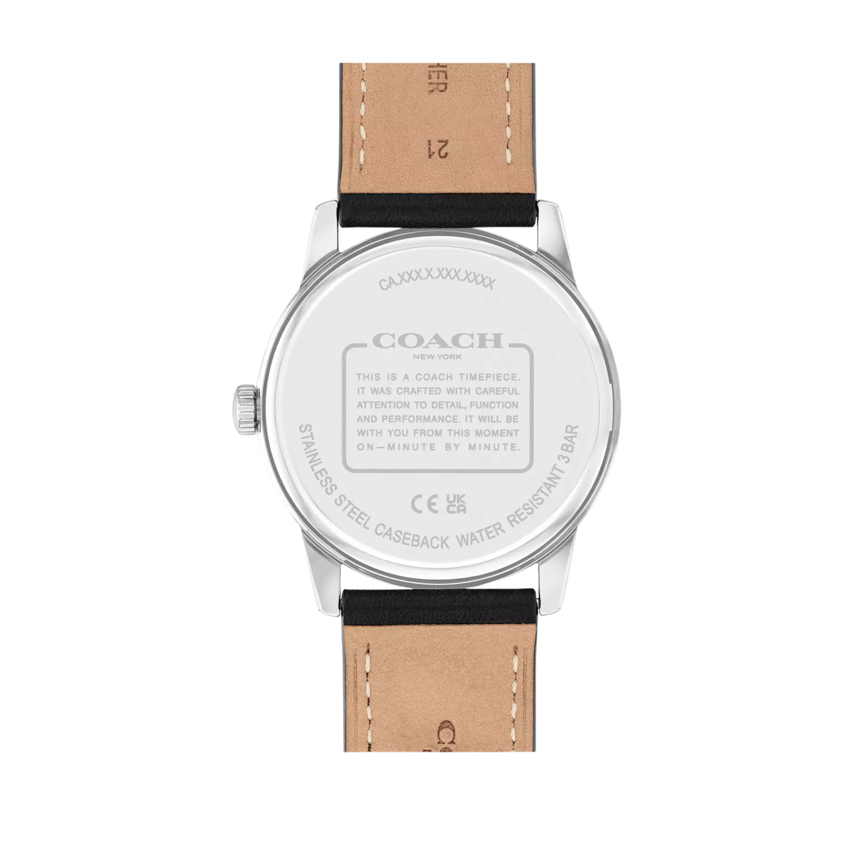 COACH Men Keane Watch 39 Mm - Black