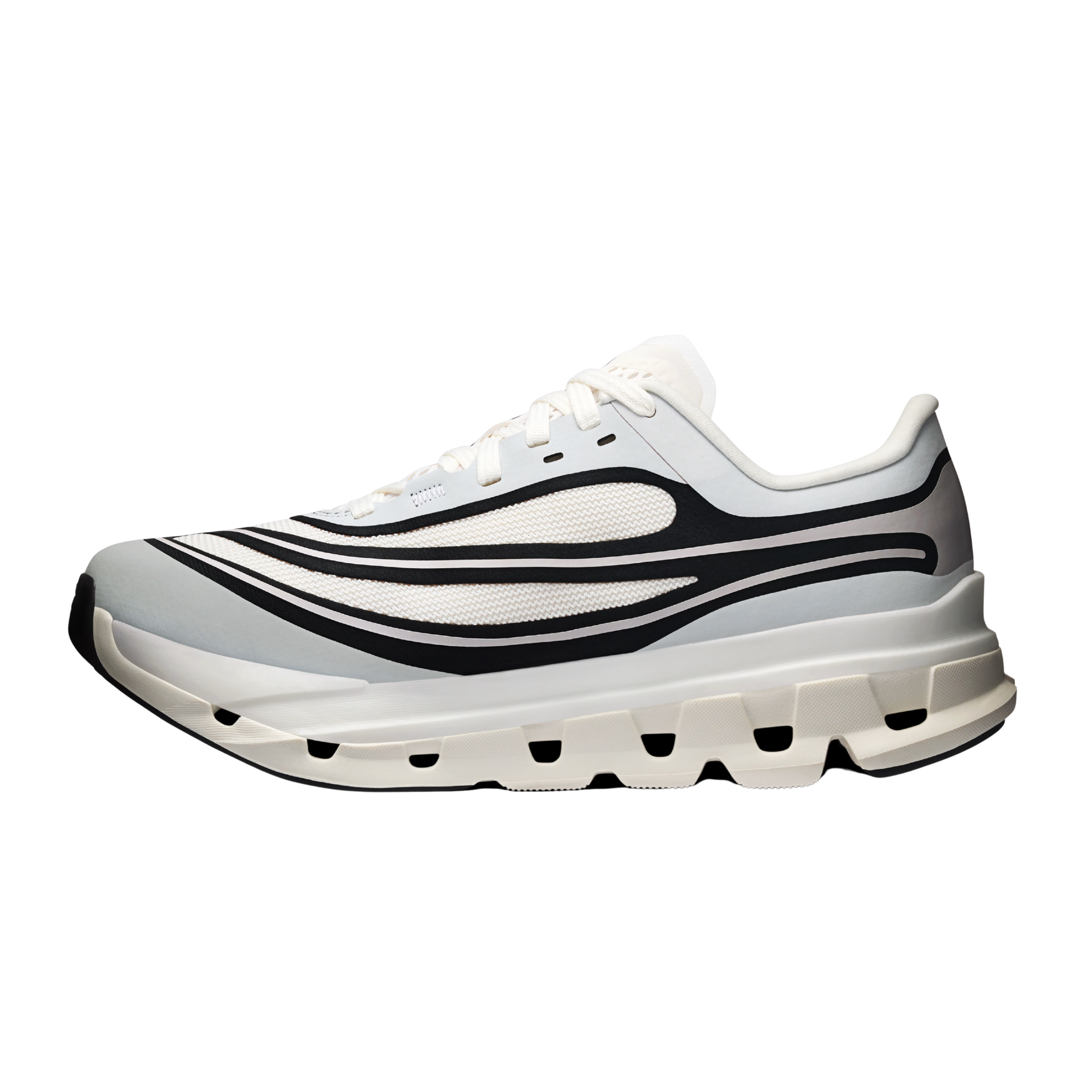 ON Women Cloudflow 5 AD - Ivory Black