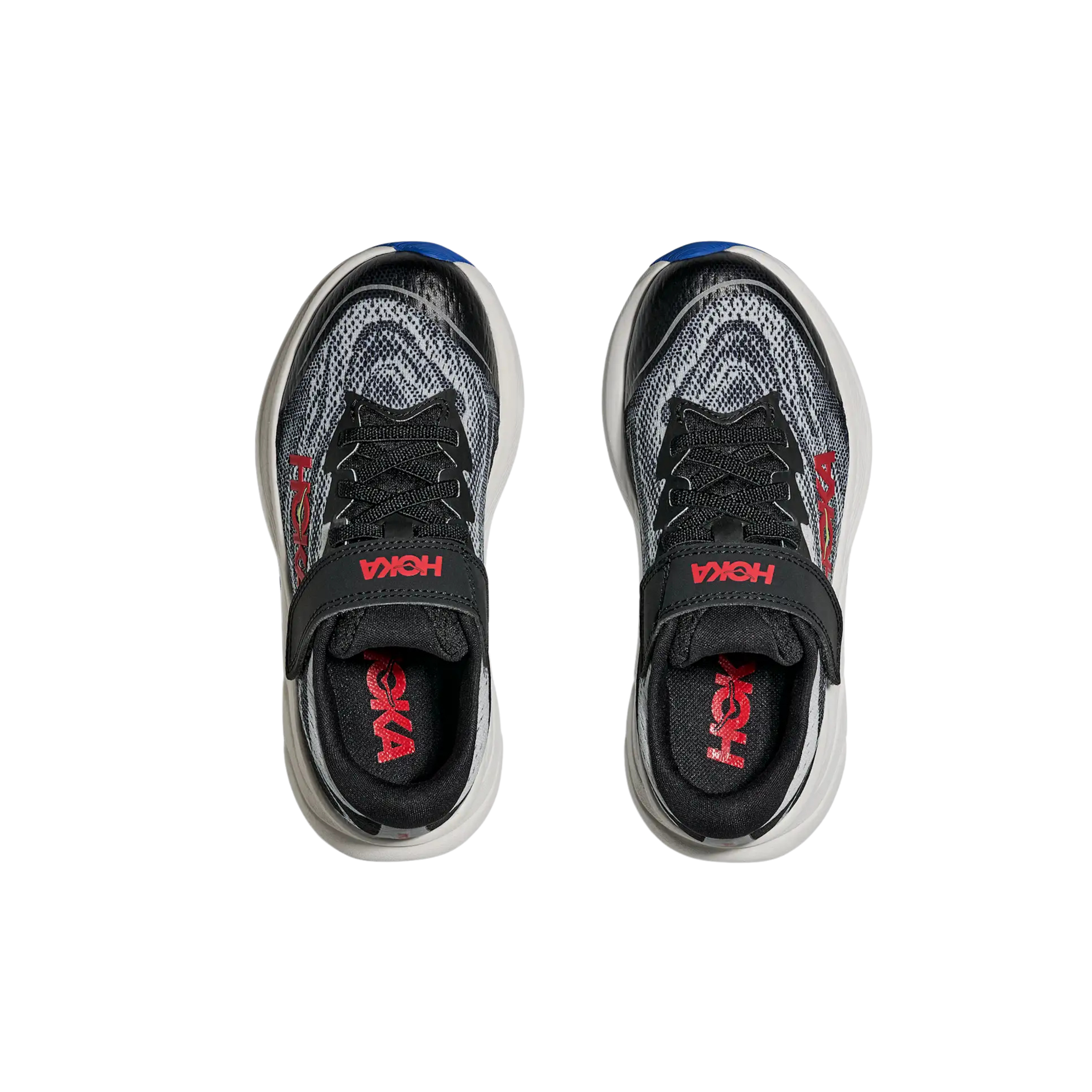 Hoka Kids Rincon 4 - Black Cobalt Blue