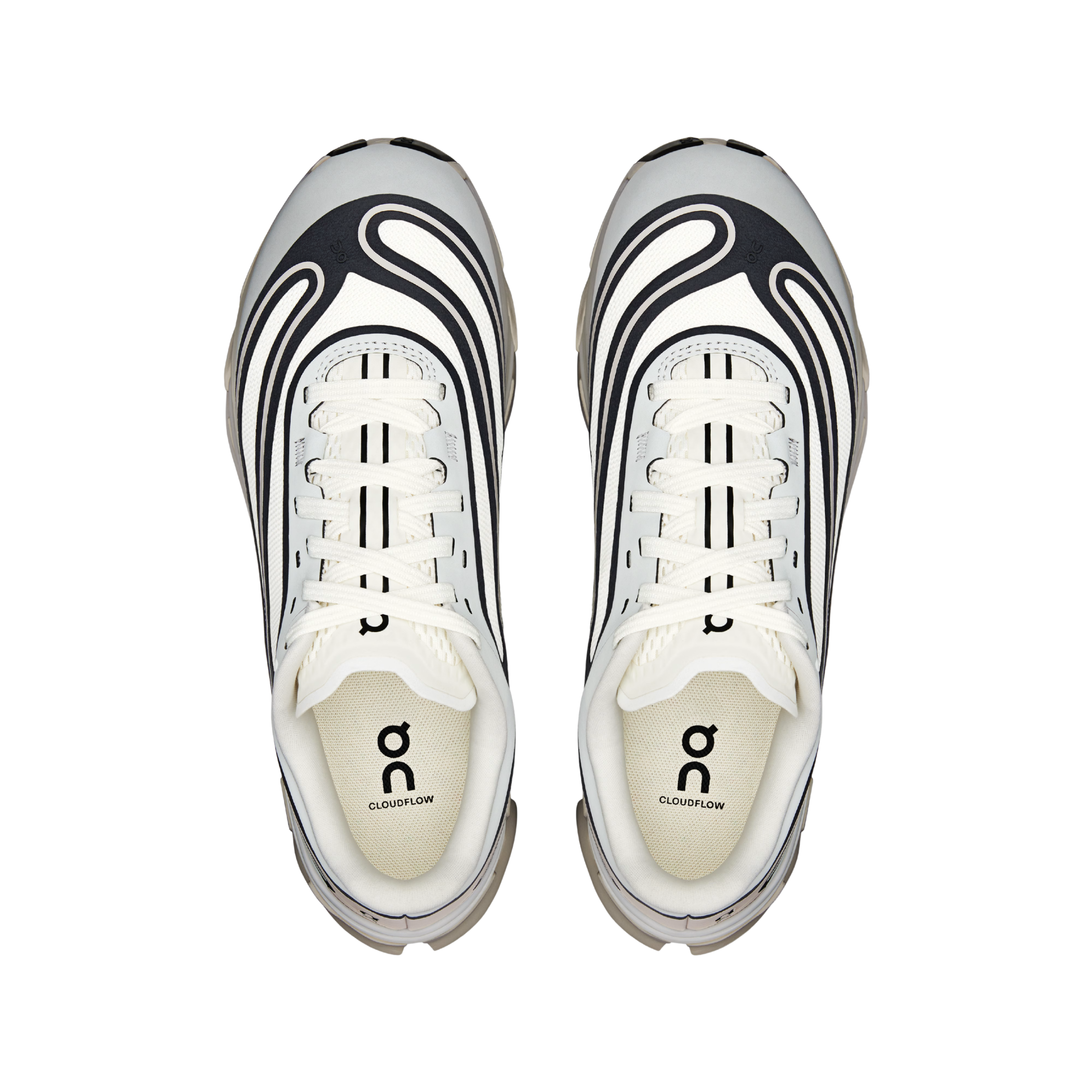 ON Women Cloudflow 5 AD - Ivory Black