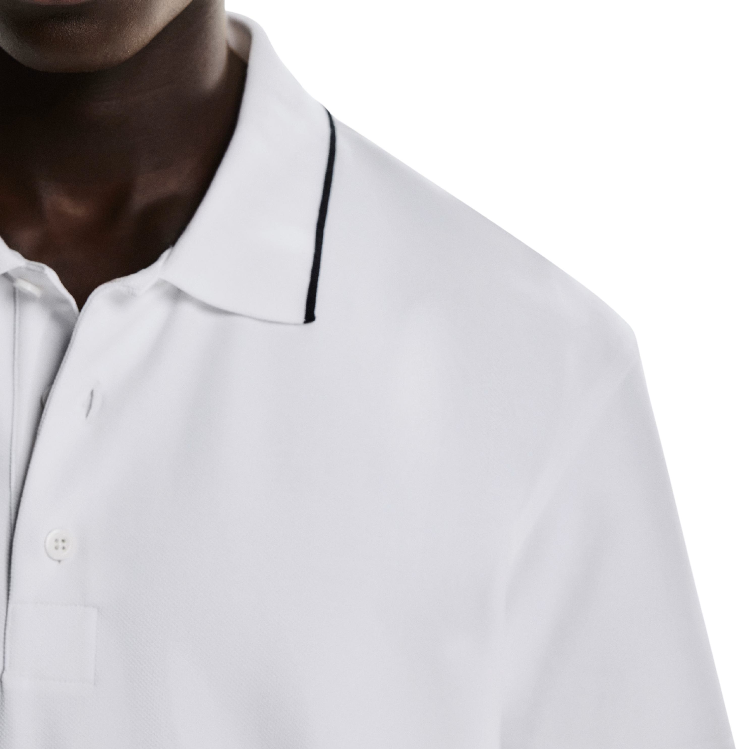 ON Men Courtside Polo - White