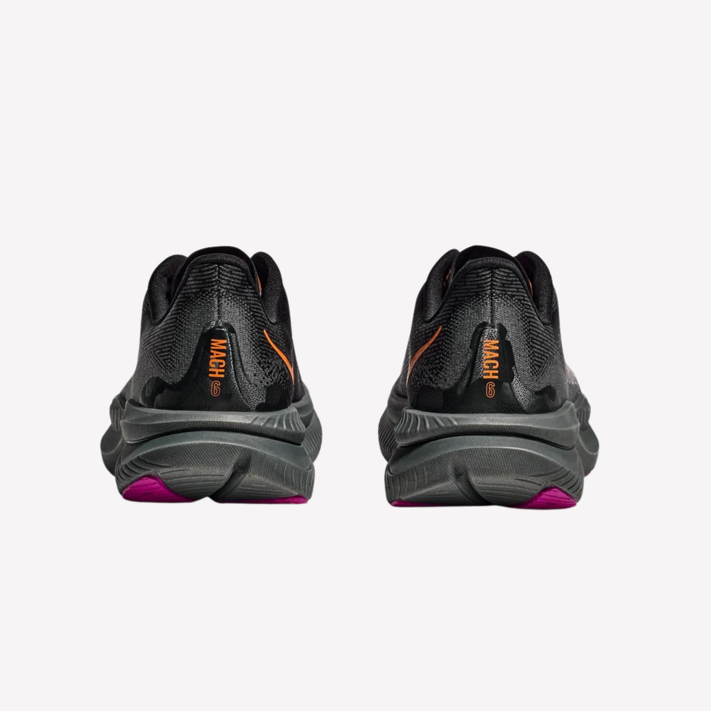 Hoka Women Mach 6 - Black Fuchsia