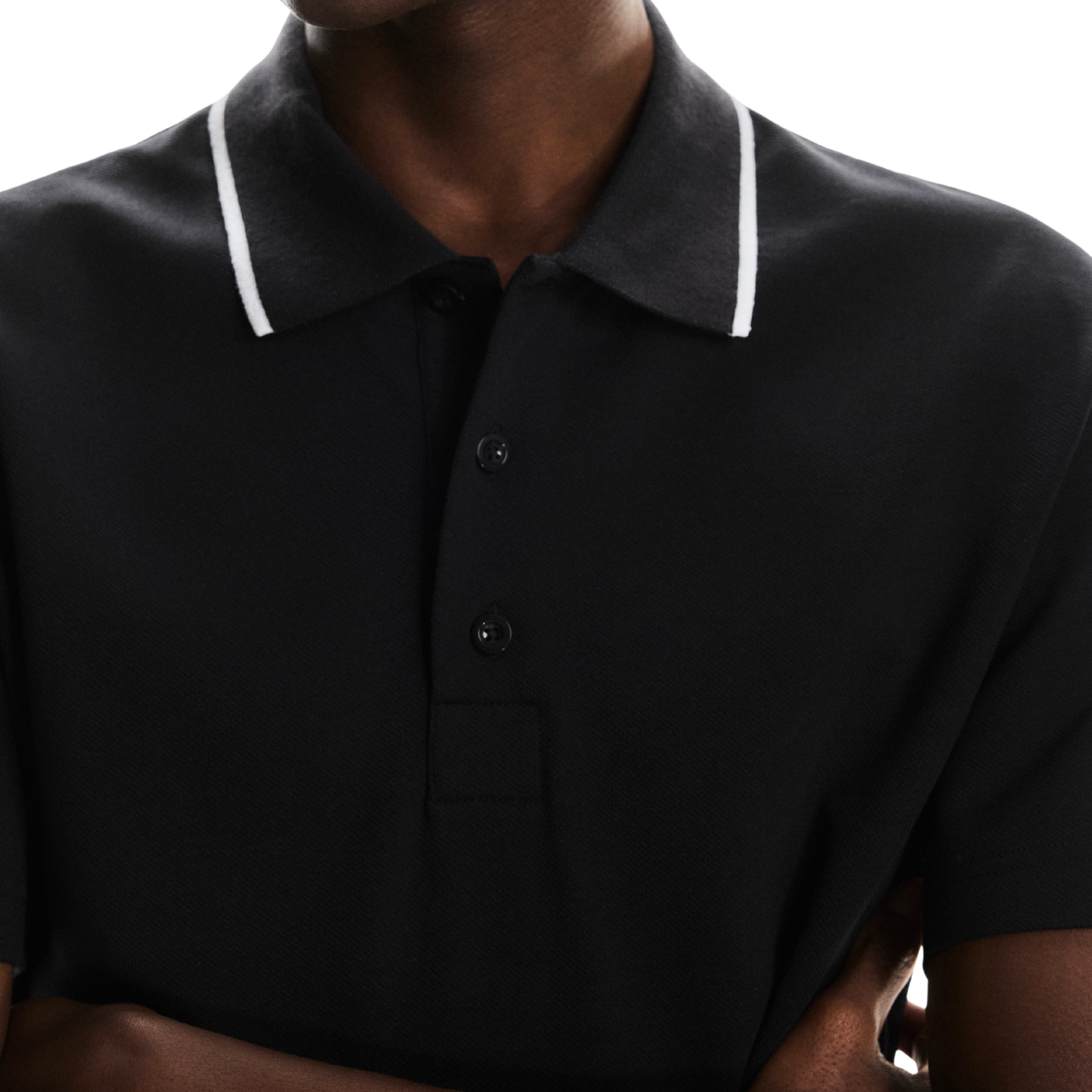 ON Men Courtside Polo - Black