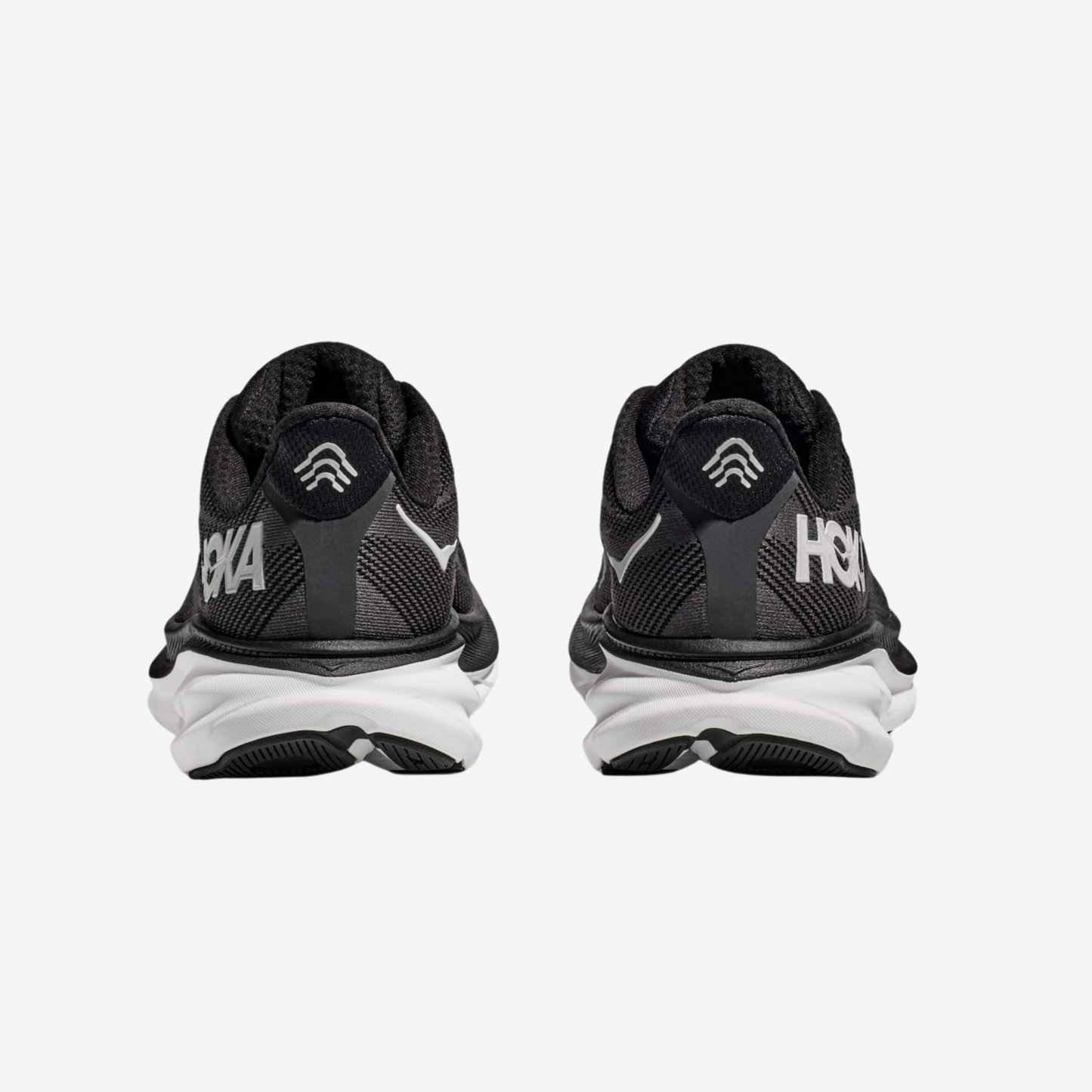 Hoka Women Clifton 9 - Black White