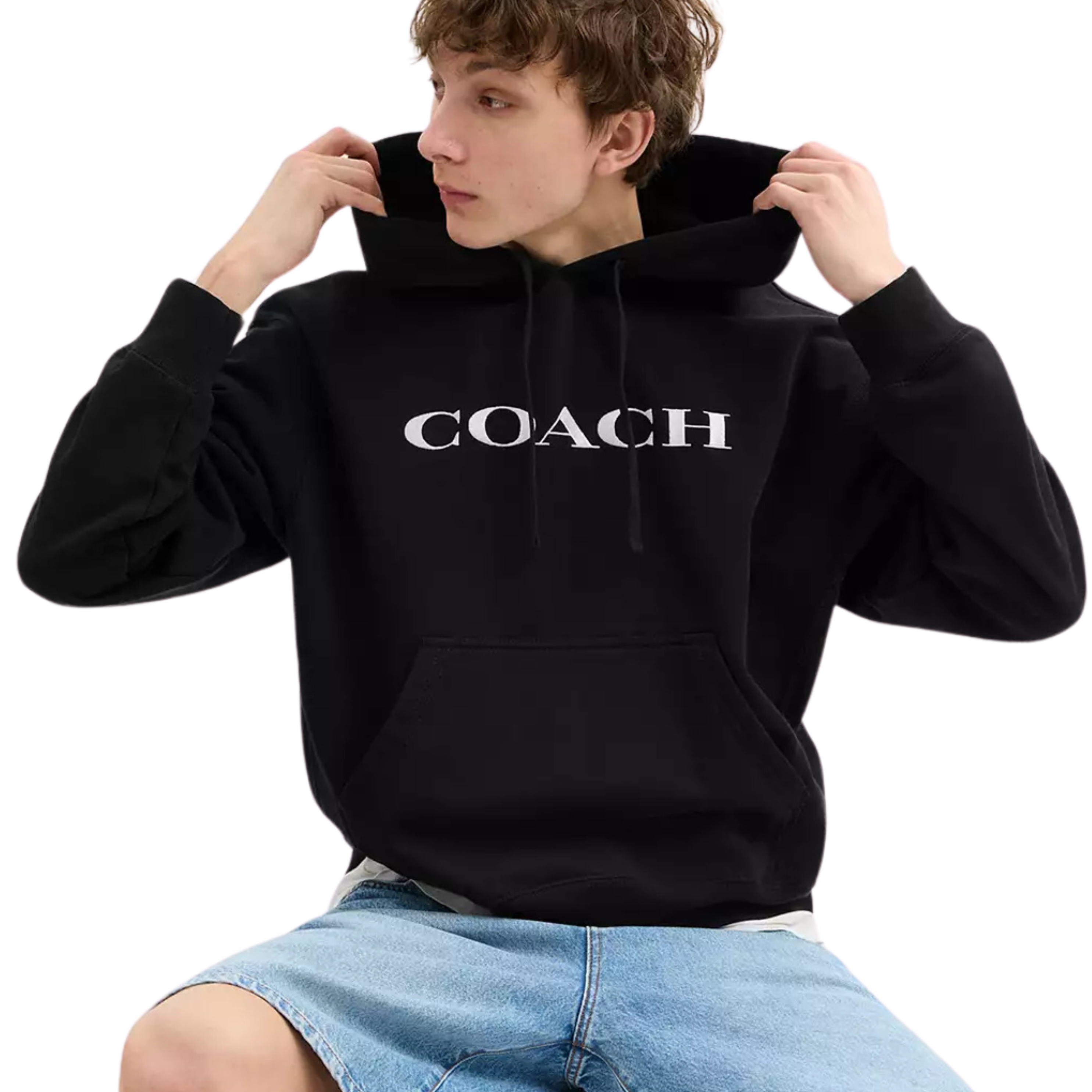 COACH Men Hoodie - Black