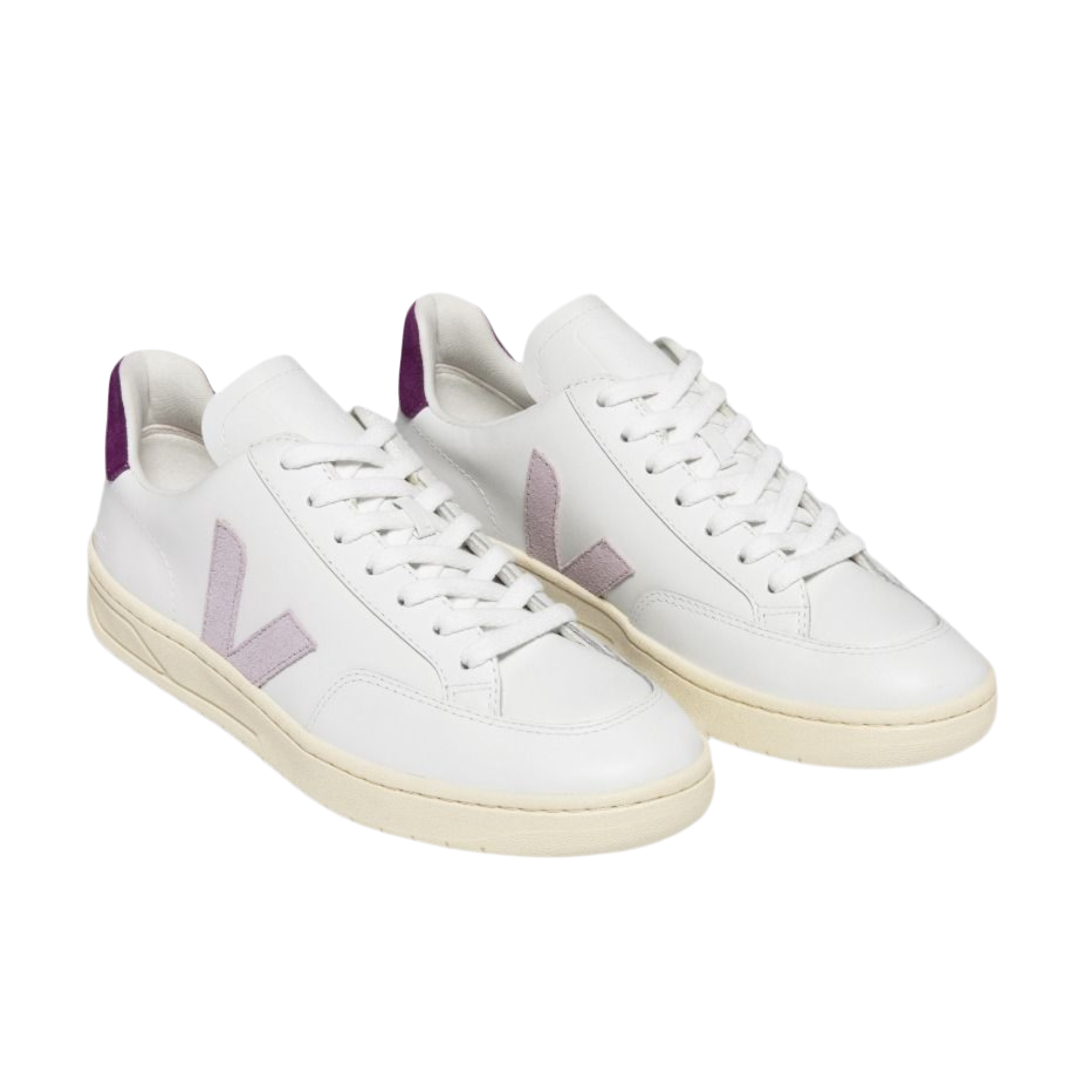 Veja Women V-12 - White Parme Magenta