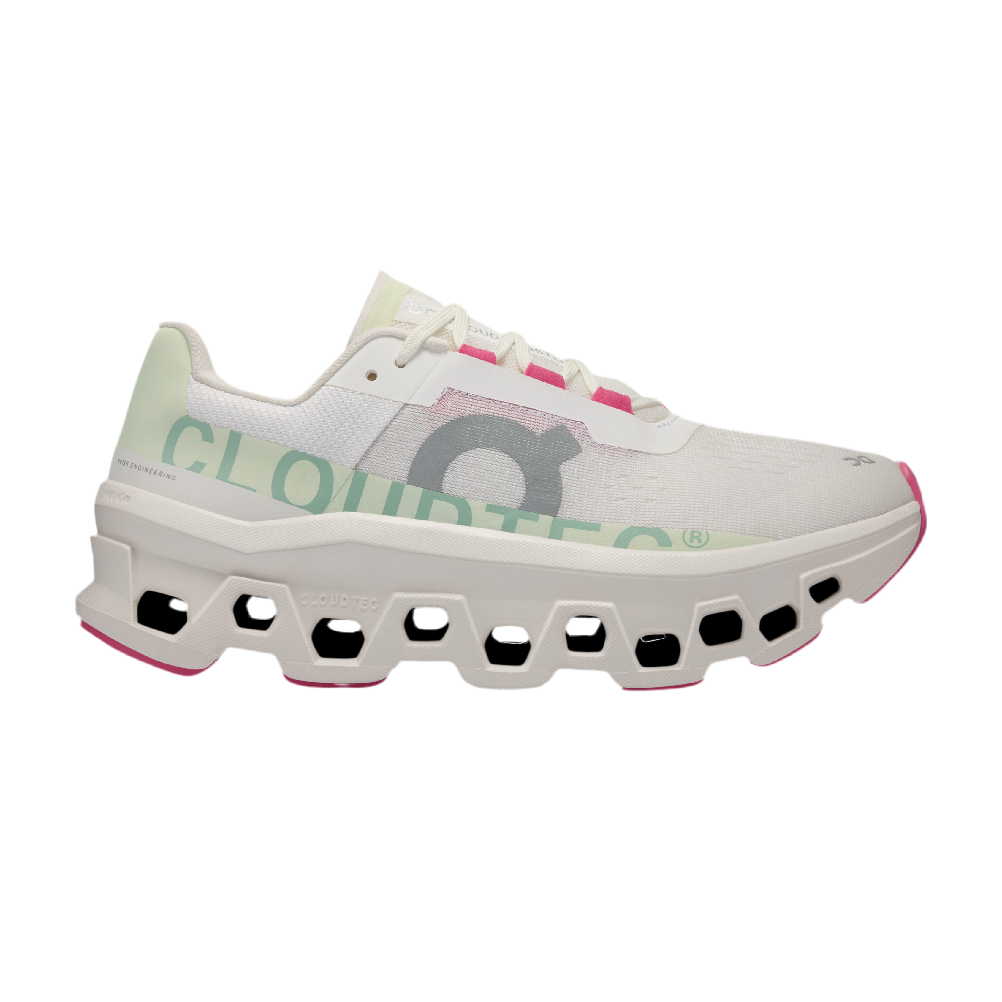 ON Women Cloudmonster - White Lima