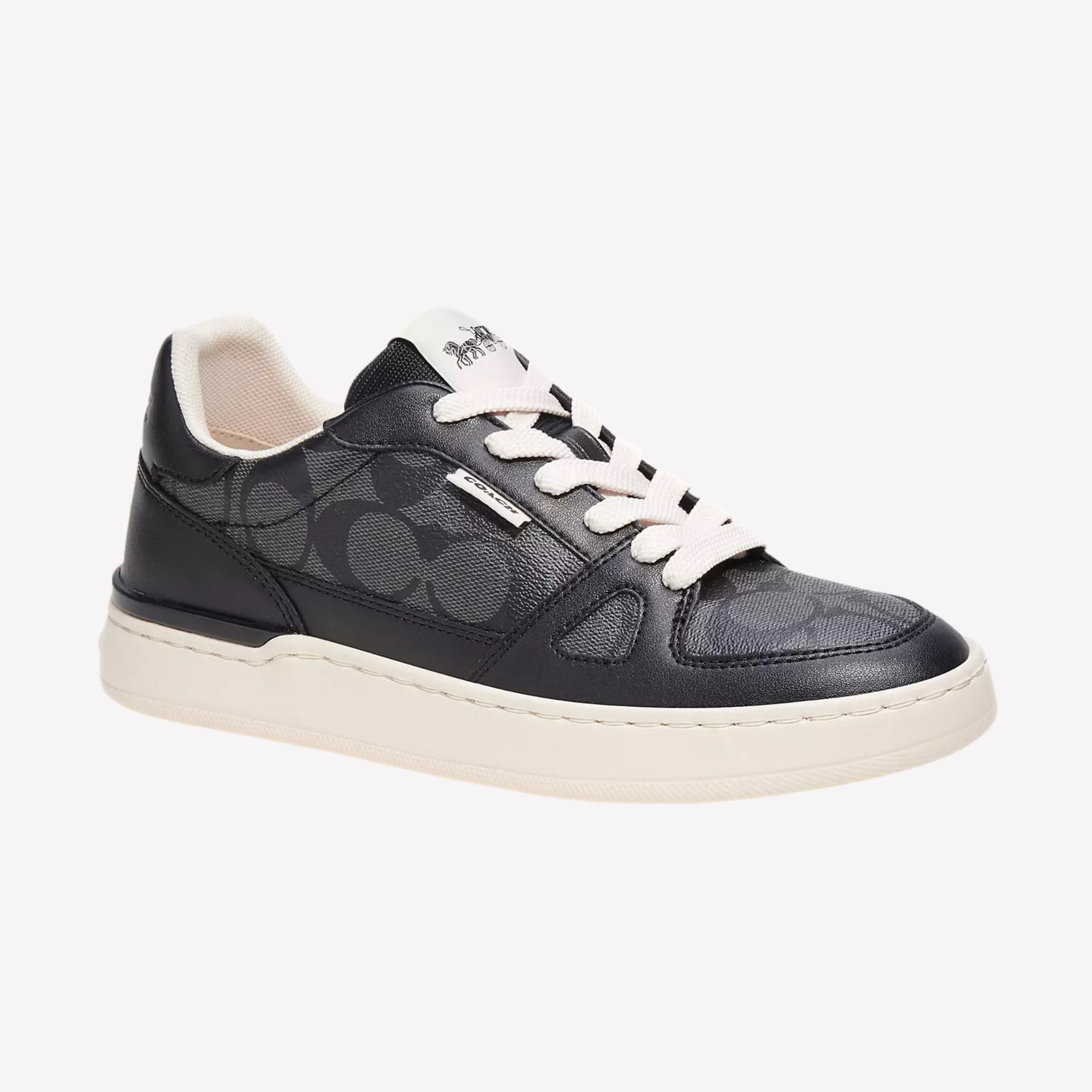 COACH Women's Clip Court Sneaker - Black