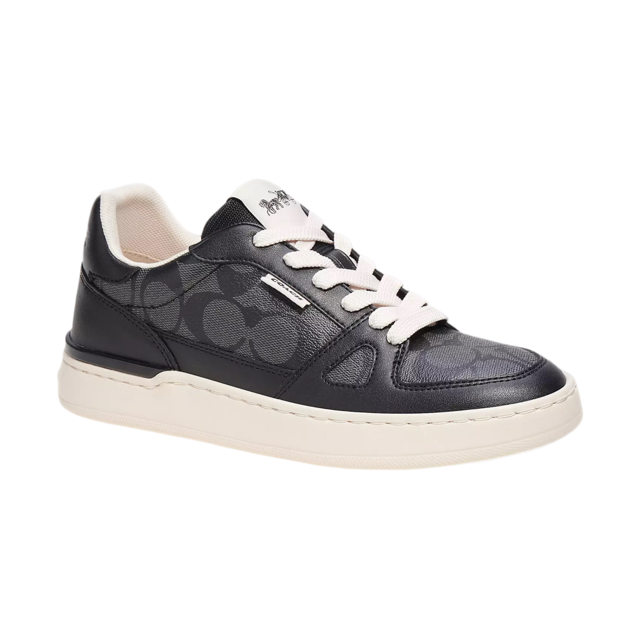 COACH Women's Clip Court Sneaker - Black