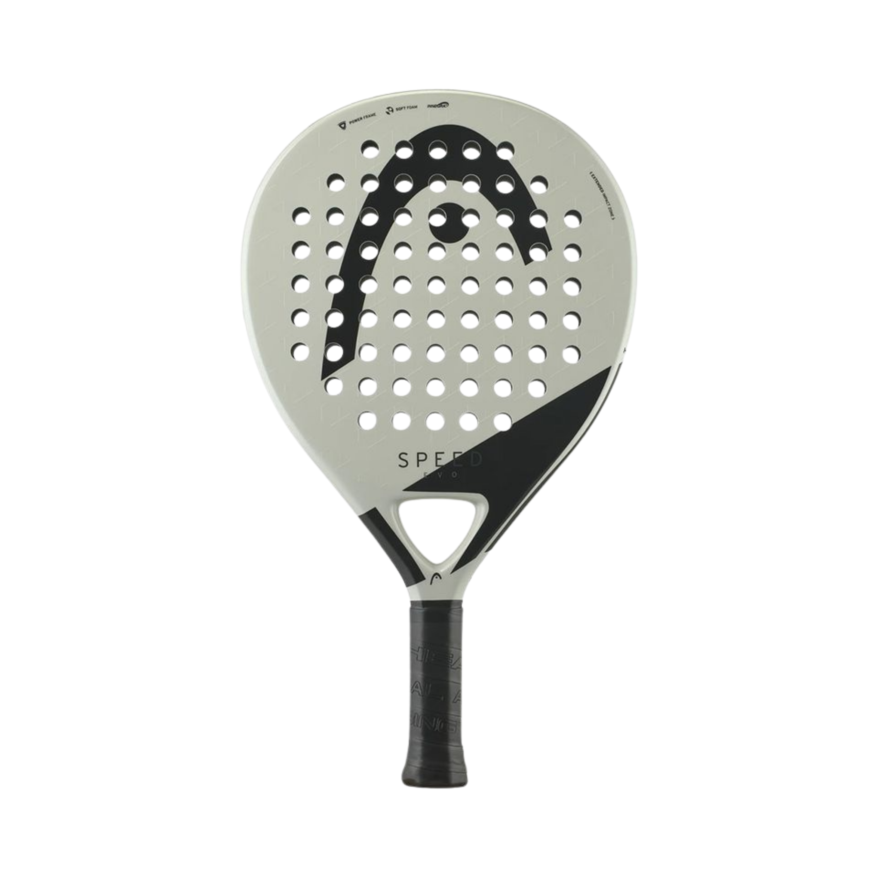 Head Evo Speed 2025 Padel Racquet - Silver Black