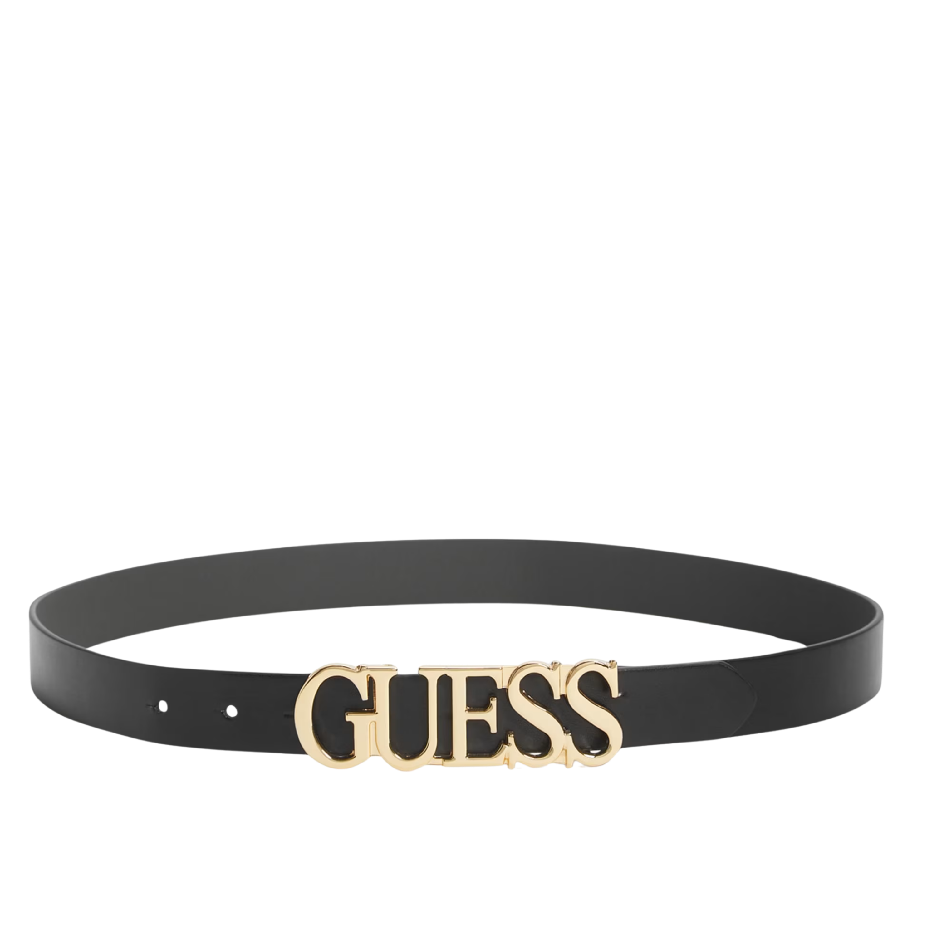 Guess Women Marianna Letter Belt - Black