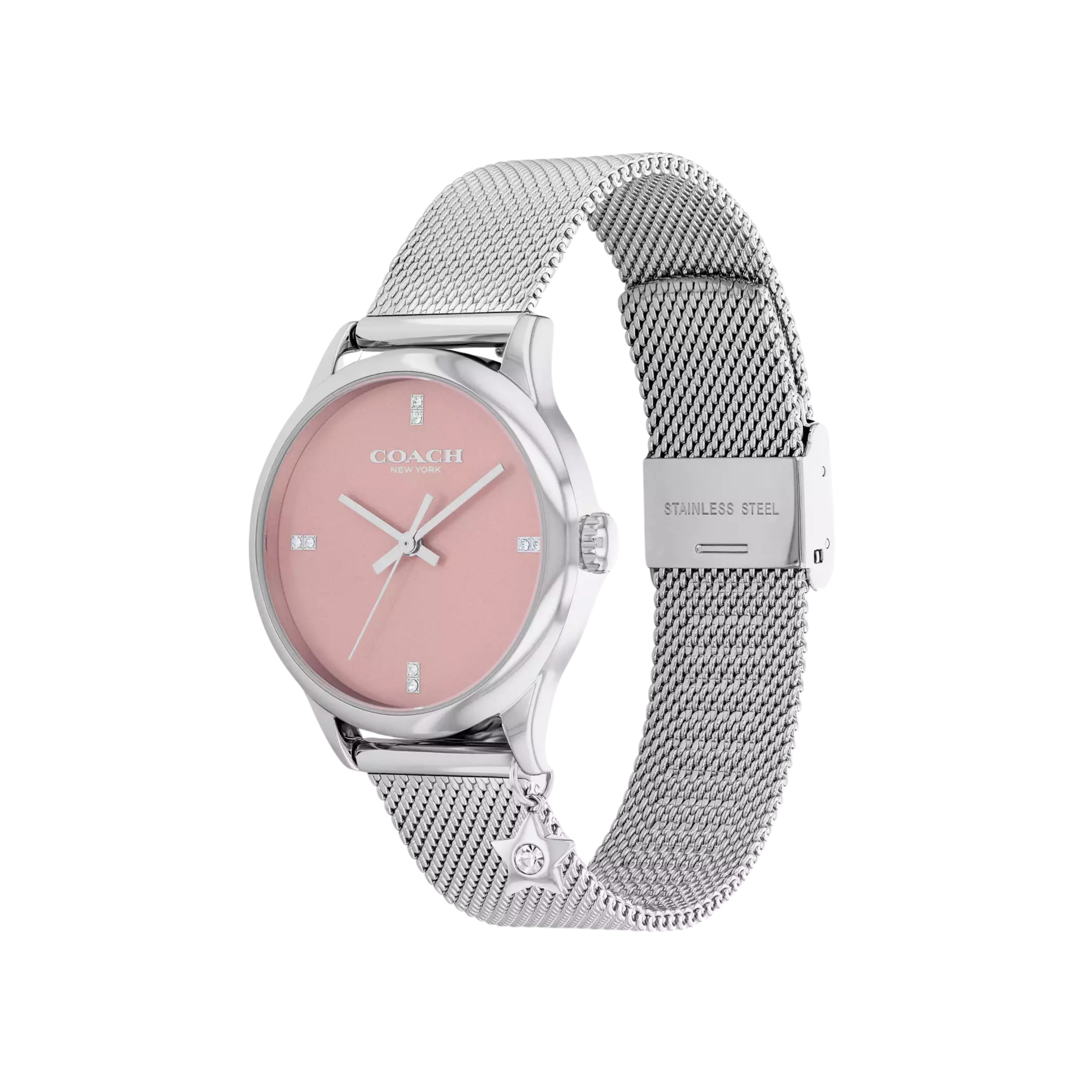 COACH Women Ruby Watch Gift Set 32 Mm - Stainless Steel Blush