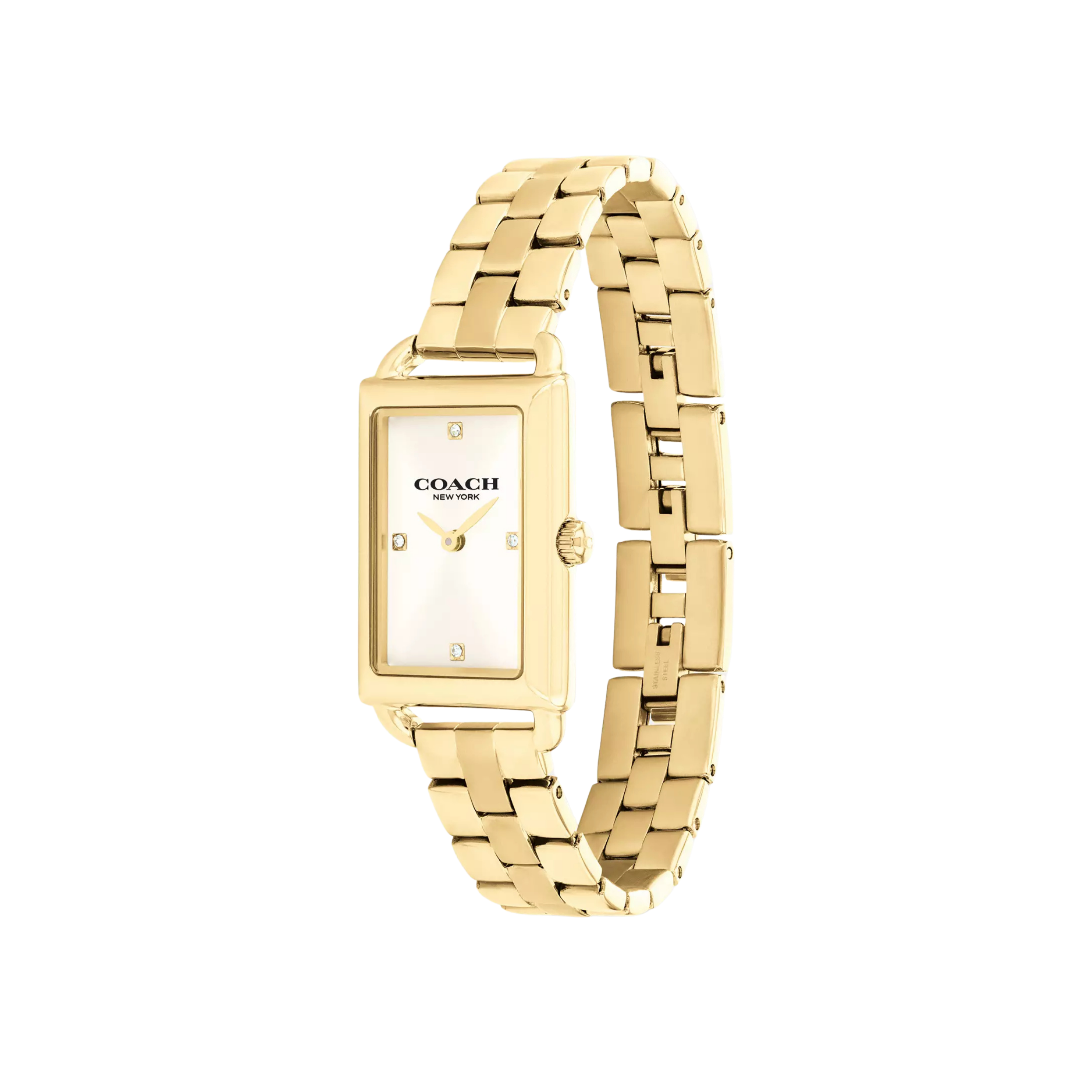 COACH Women Liz Watch Gift Set 30 Mm X 22 Mm - Gold