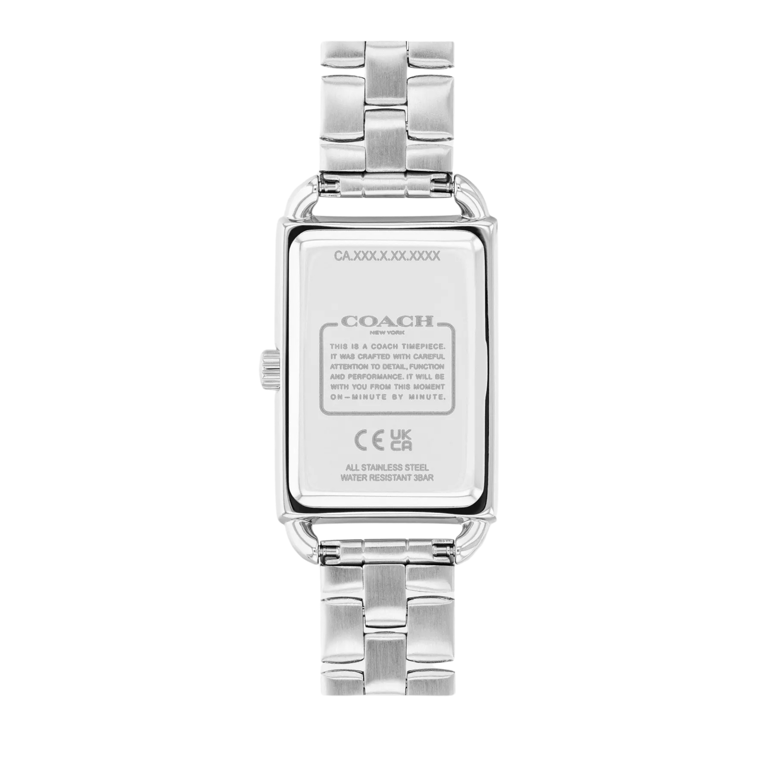 COACH Women Liz Watch Gift Set 30 Mm X 22 Mm - Stainless Steel