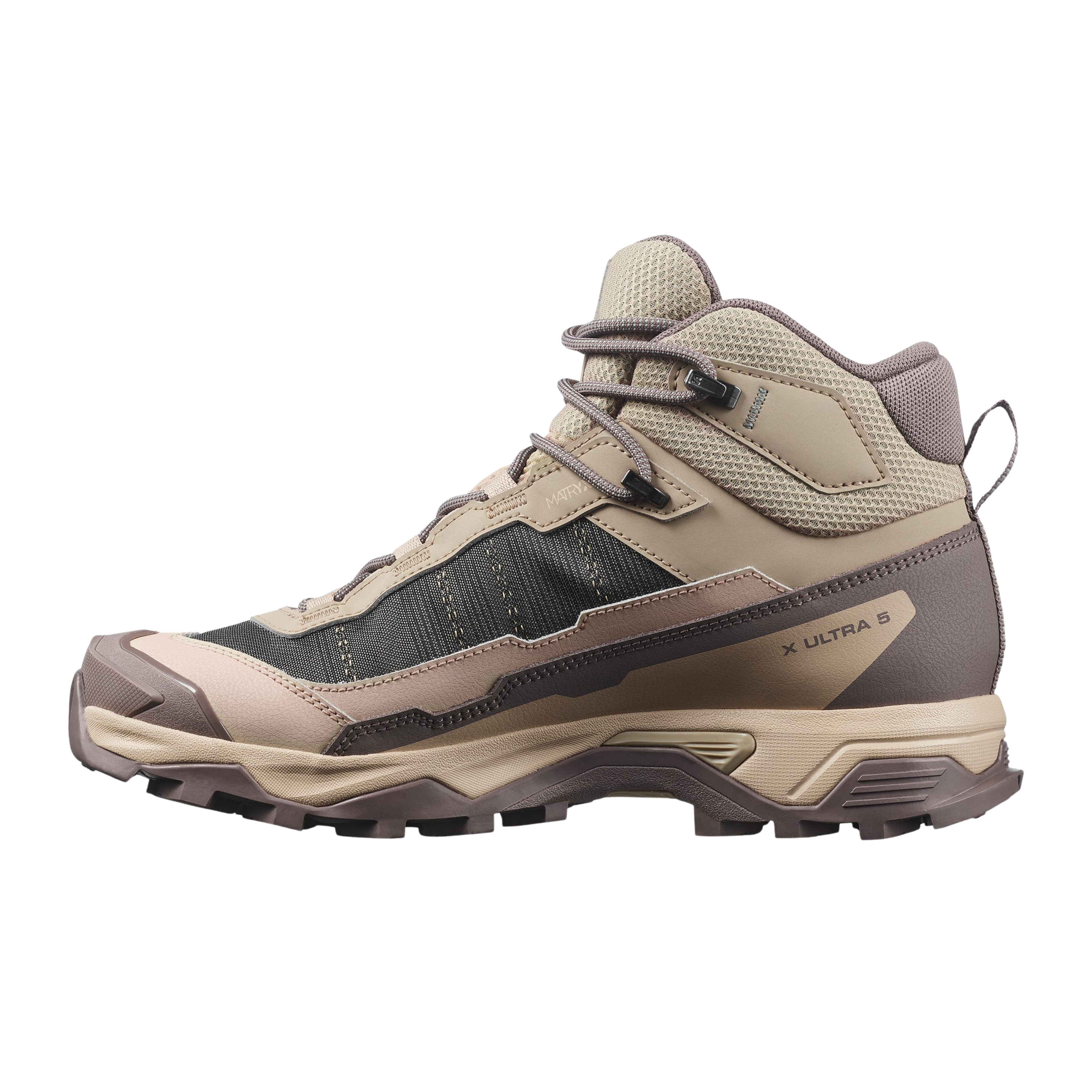 Salomon Women X Ultra 5 Mid Gore-Tex - Iron Desert Tan Green Milieu